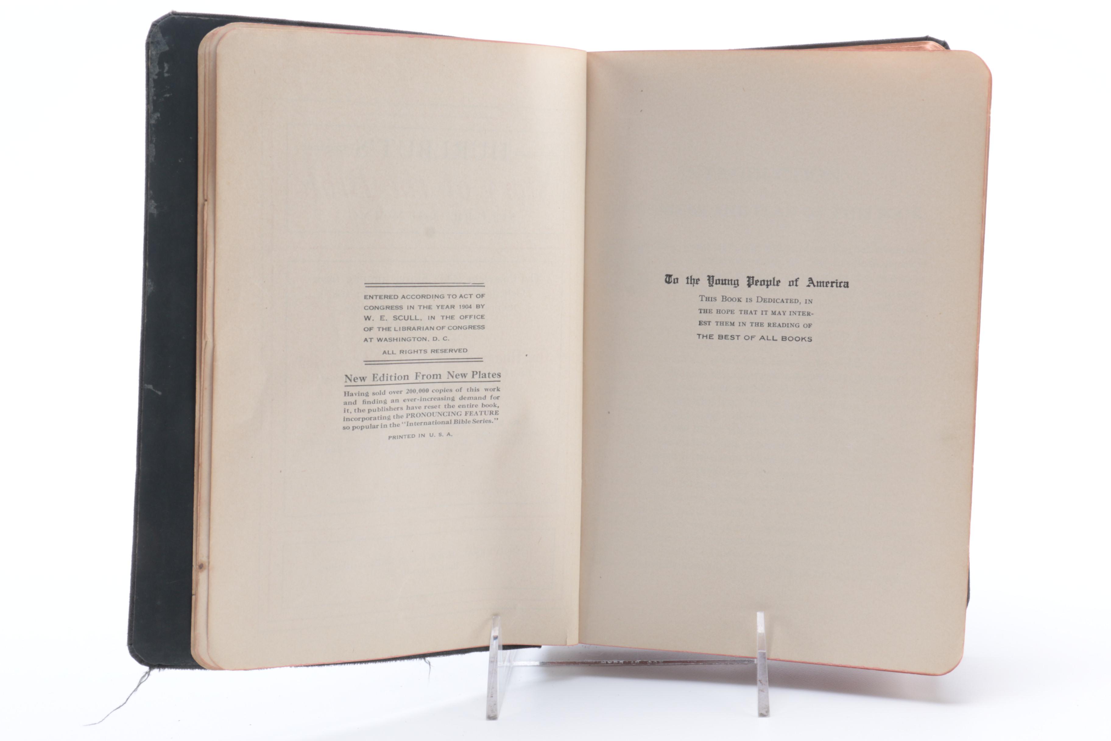 1904 "Hurlbut's Story of the Bible" and International Paper Currency