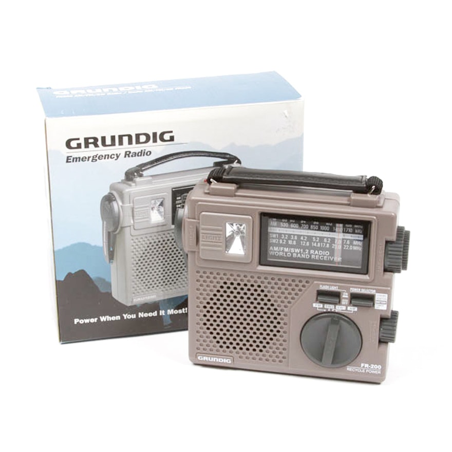 Grundig FR200 Emergency Radio