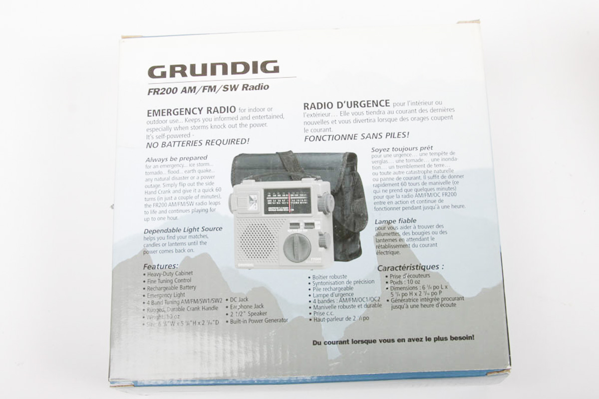 Grundig FR200 Emergency Radio