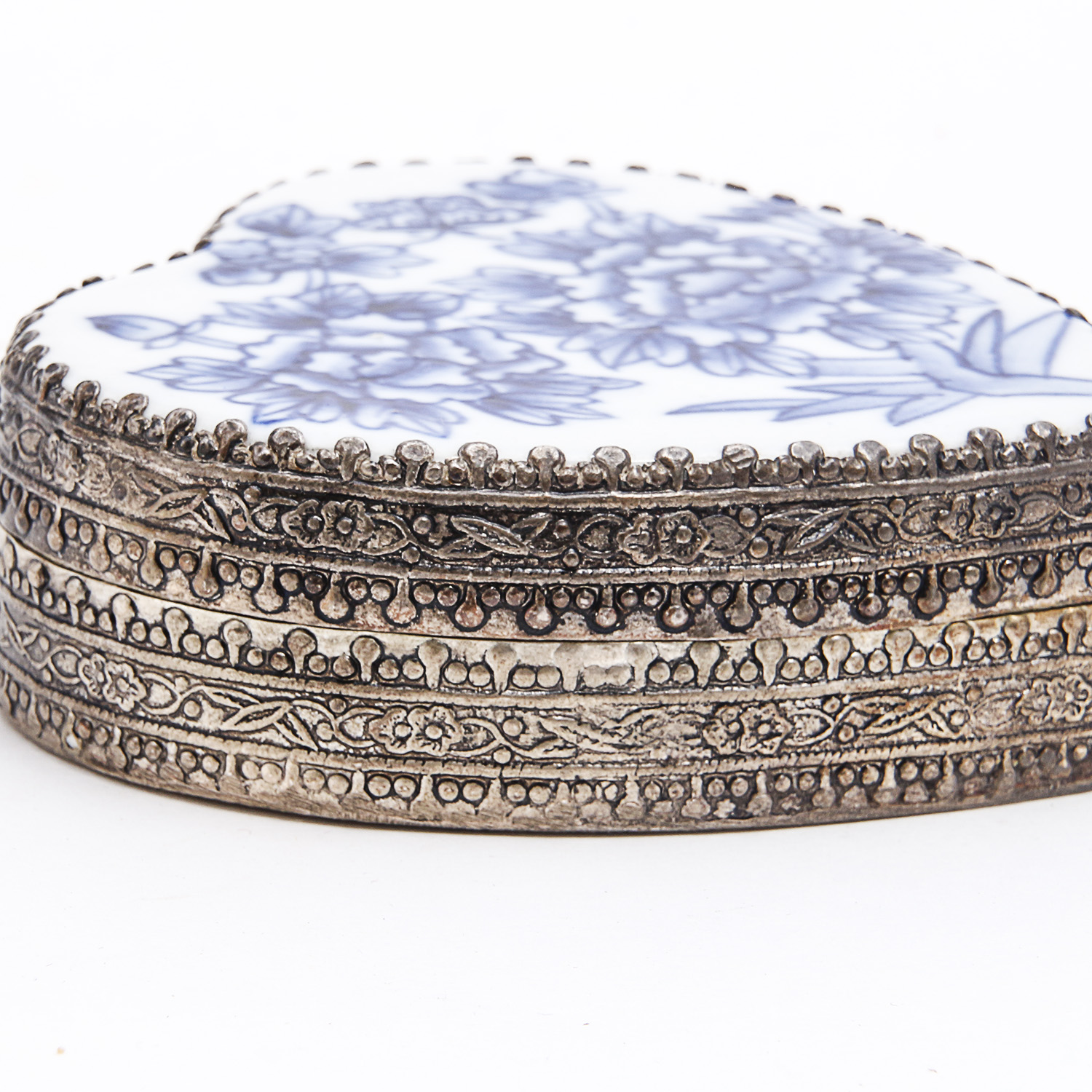 Blue and White Ceramic Items Including Miniature Tea Set