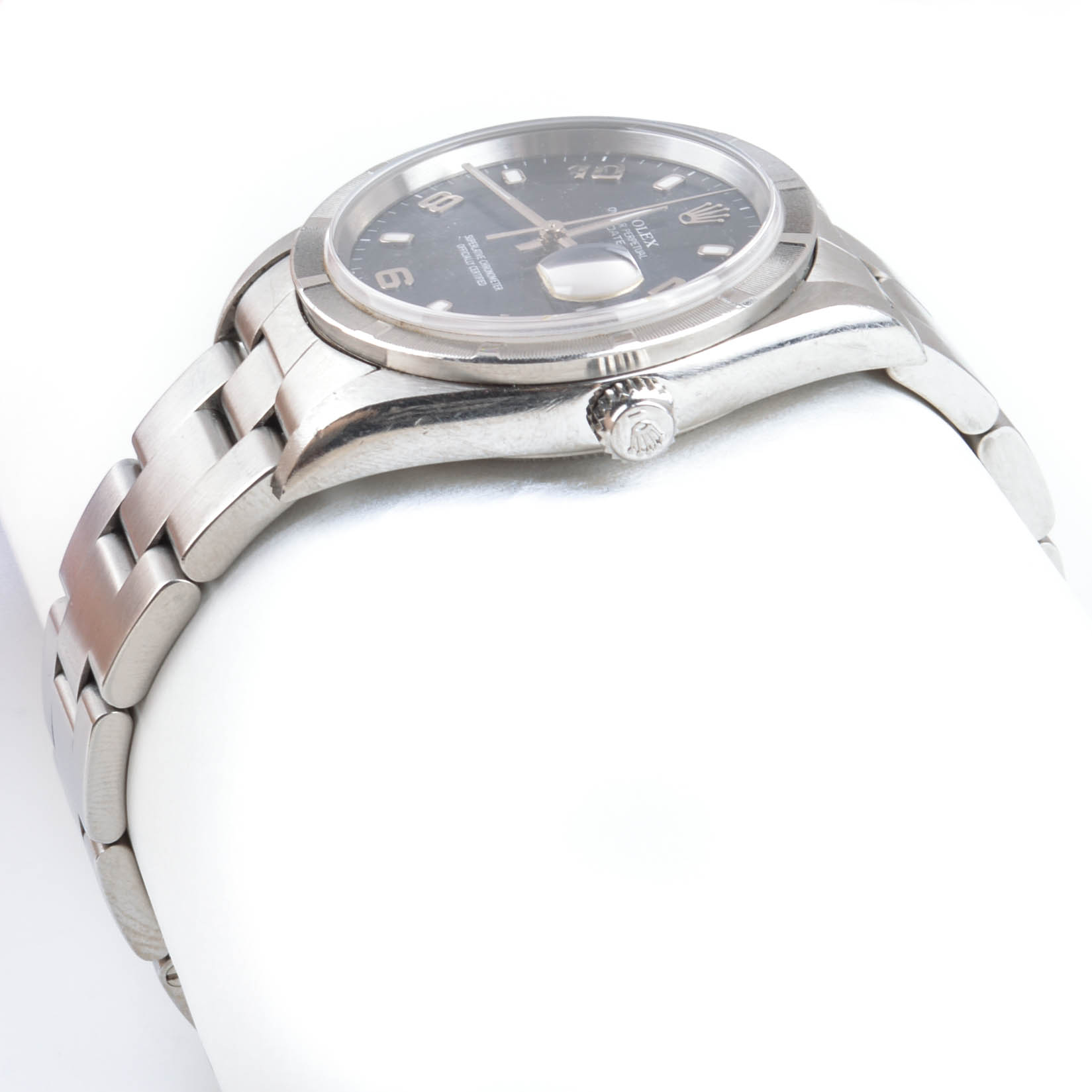 Men's Rolex Oyster Perpetual Date Stainless Steel Watch