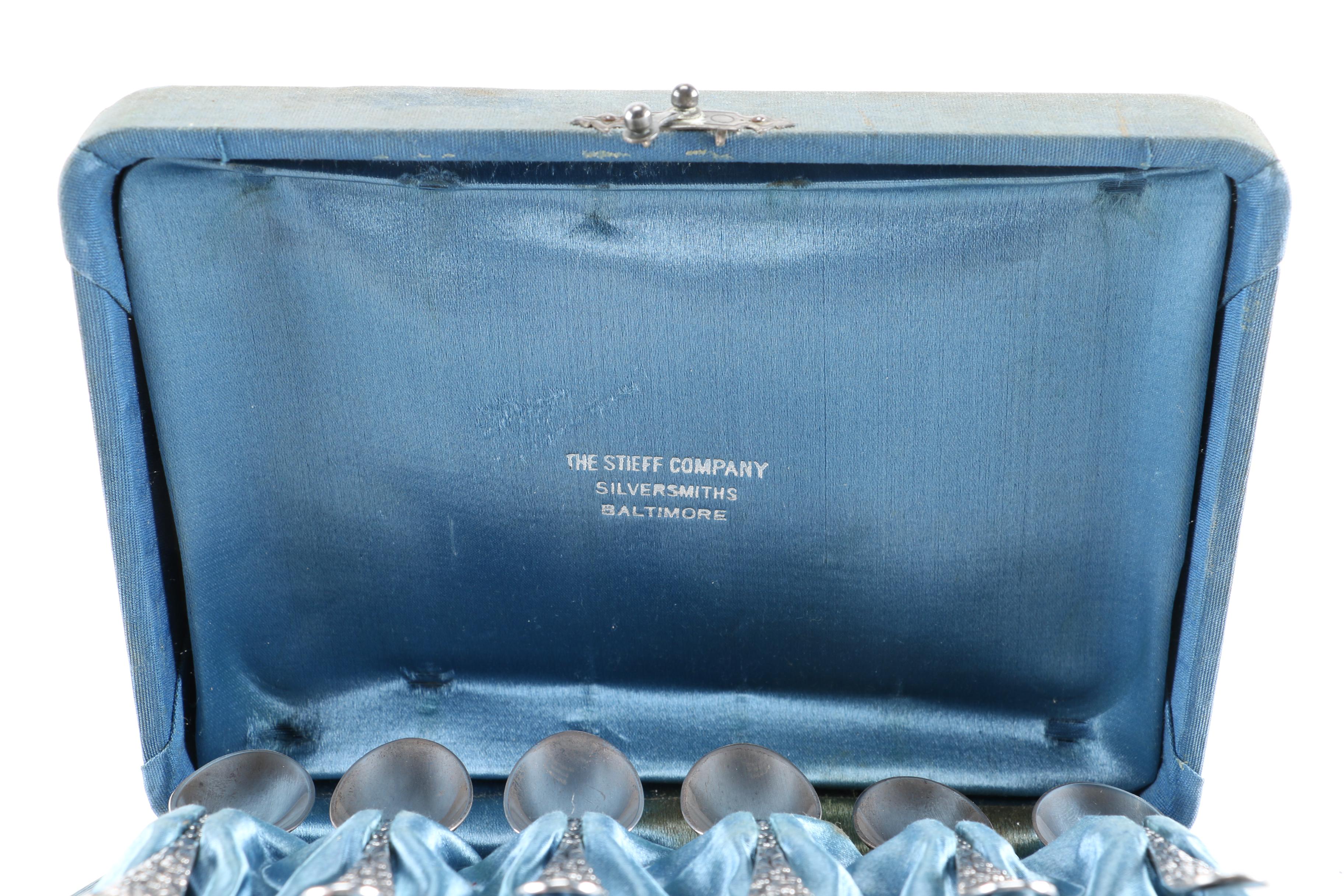 Stieff Company Sterling Silver Demitasse Spoons