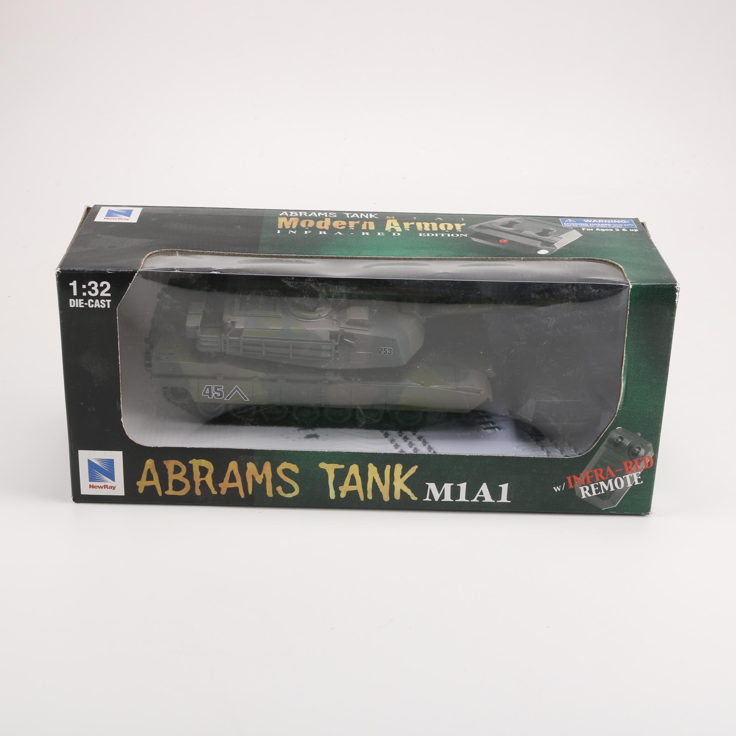 NewRay 1:32 Model Remote Control M1A1 Abrams Tank