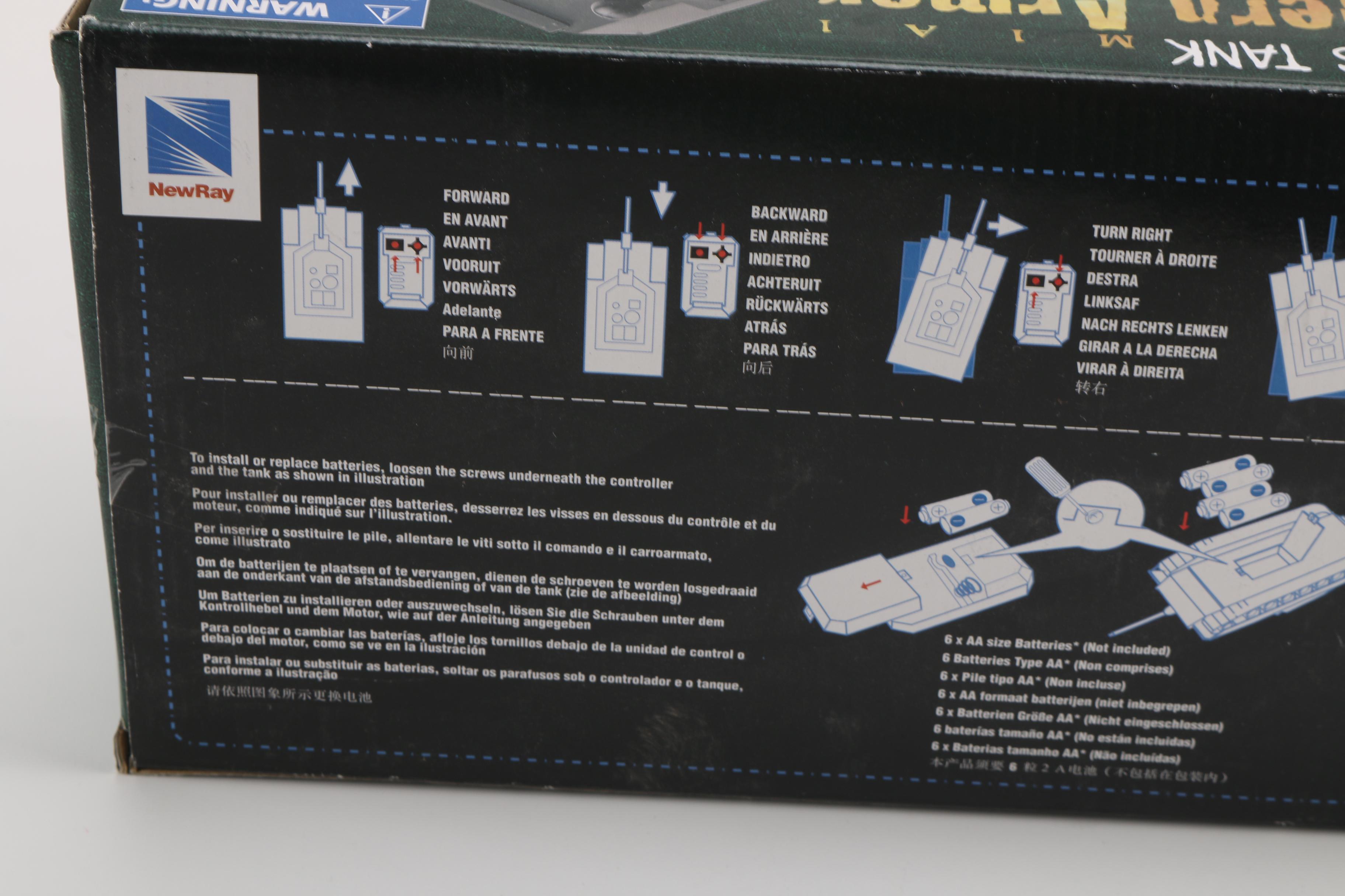 NewRay 1:32 Model Remote Control M1A1 Abrams Tank