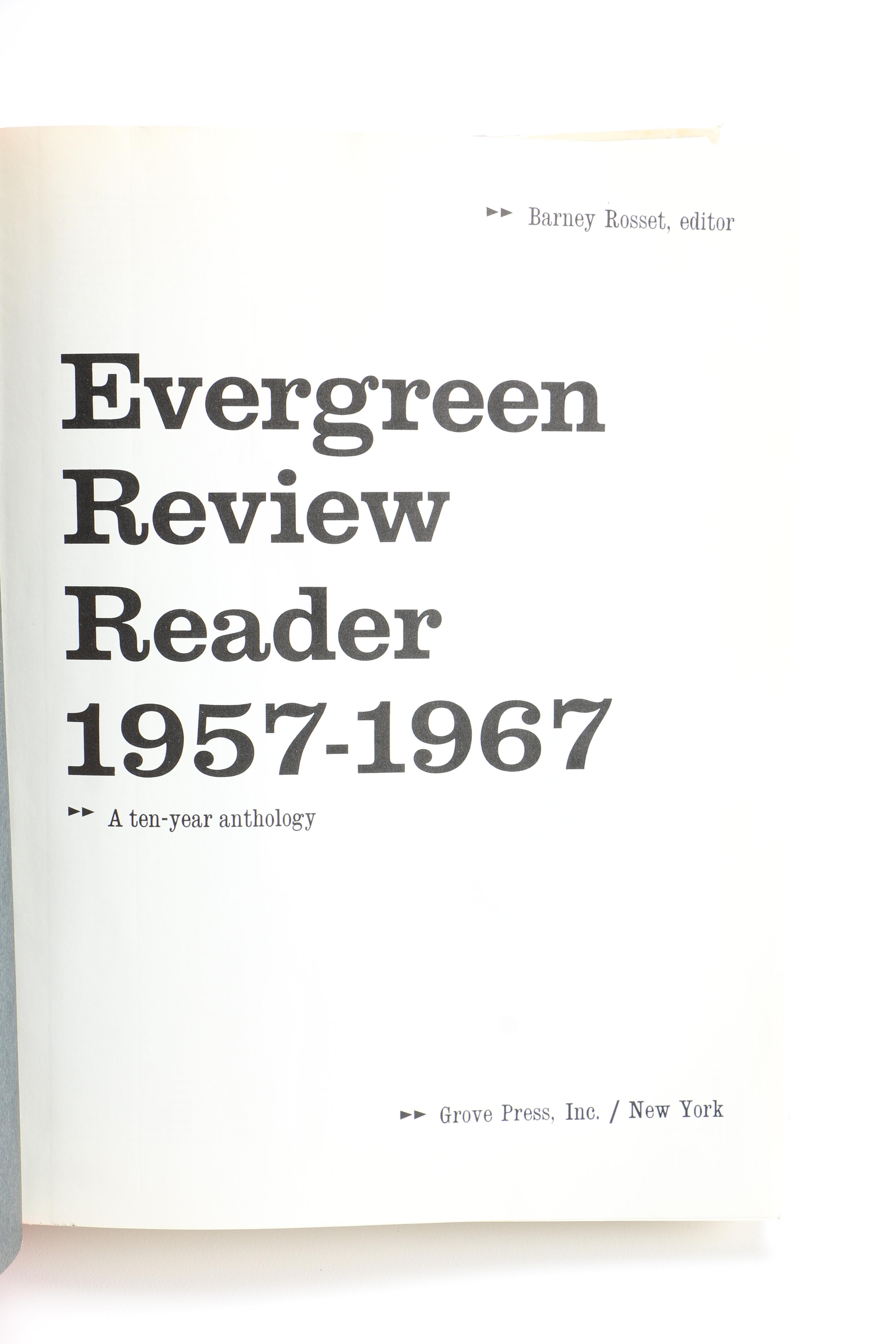 Ten-Year Anthology of "Evergreen Review Reader"
