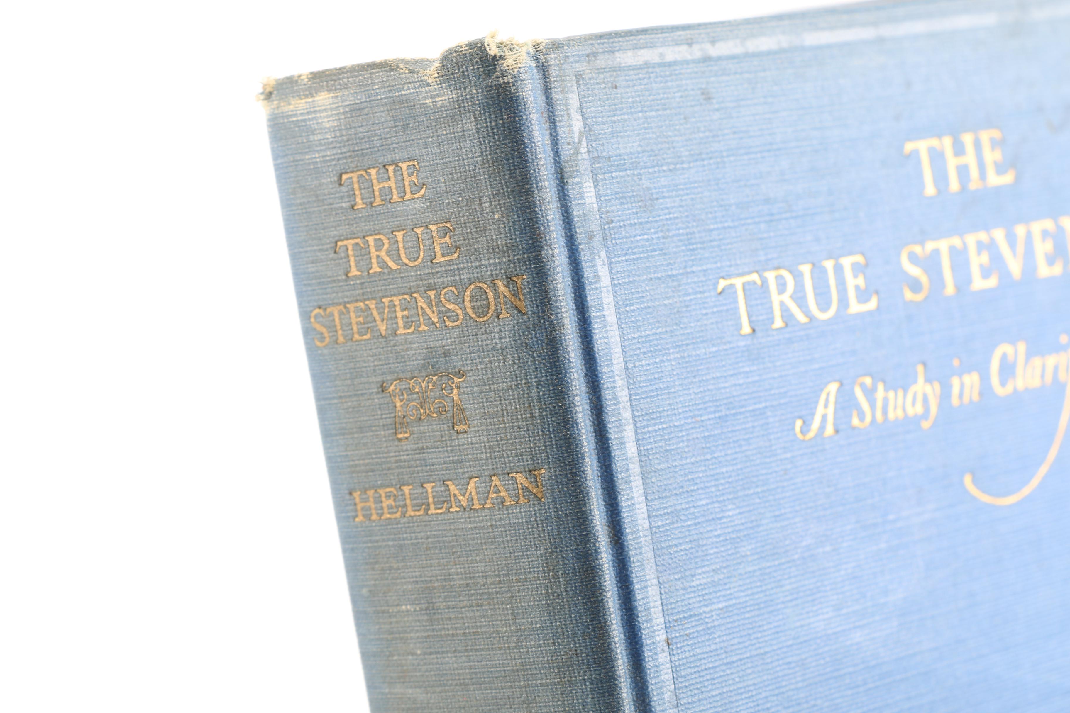 1925 "The True Stevenson: A Study in Clarification" by George S. Hellman
