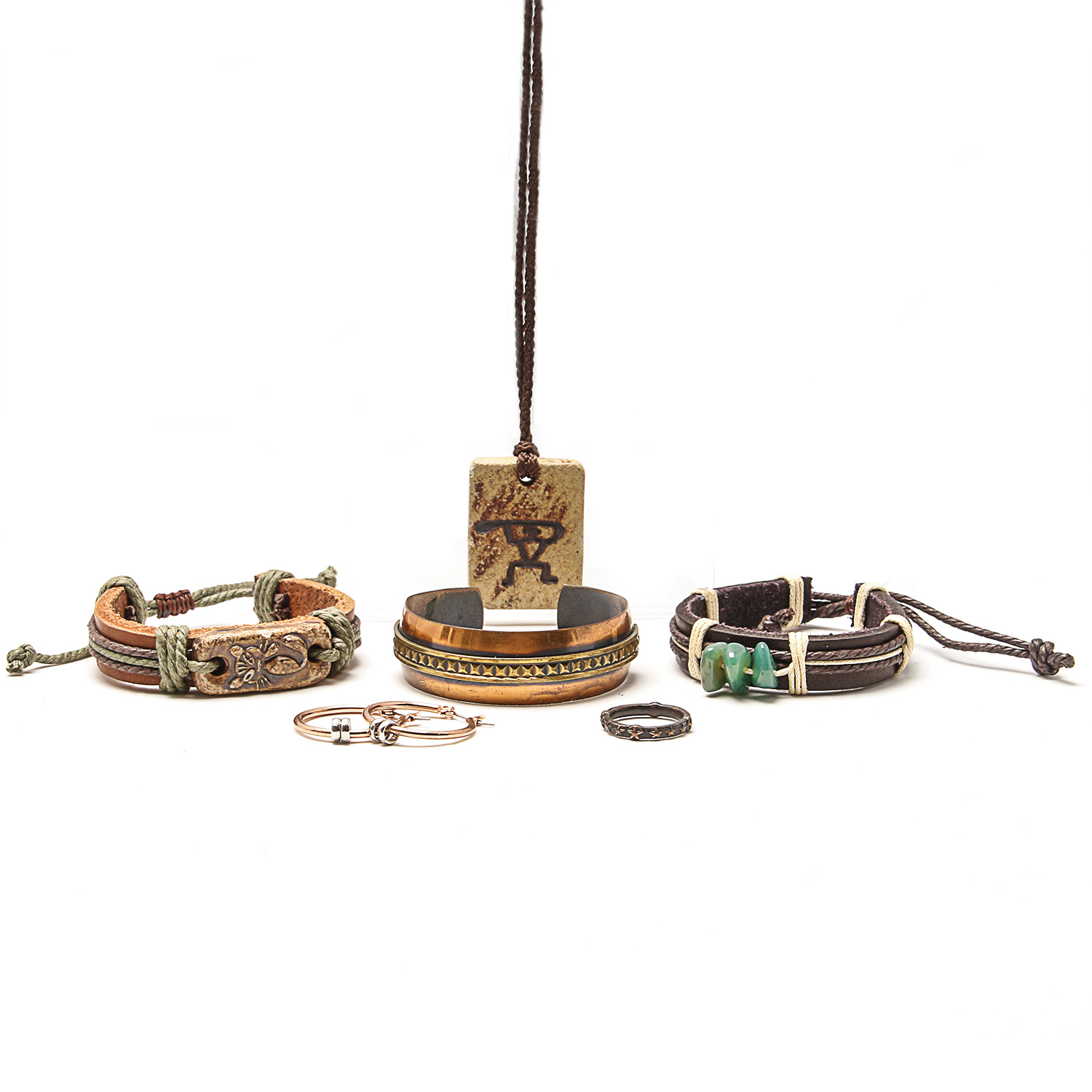 Collection of Rustic and Copper Jewelry