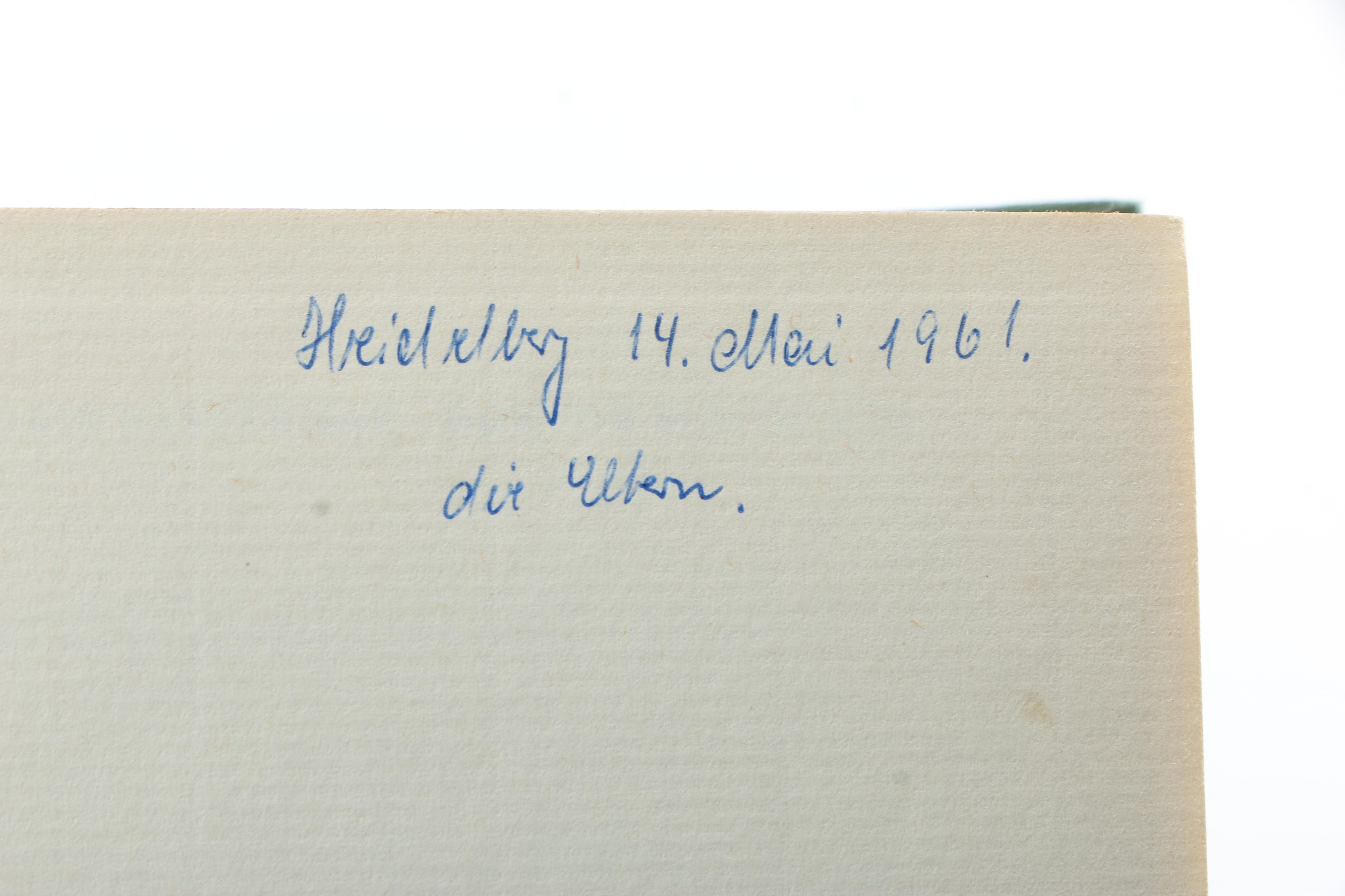 German-Language "Doktor Schiwago" by Boris Pasternak