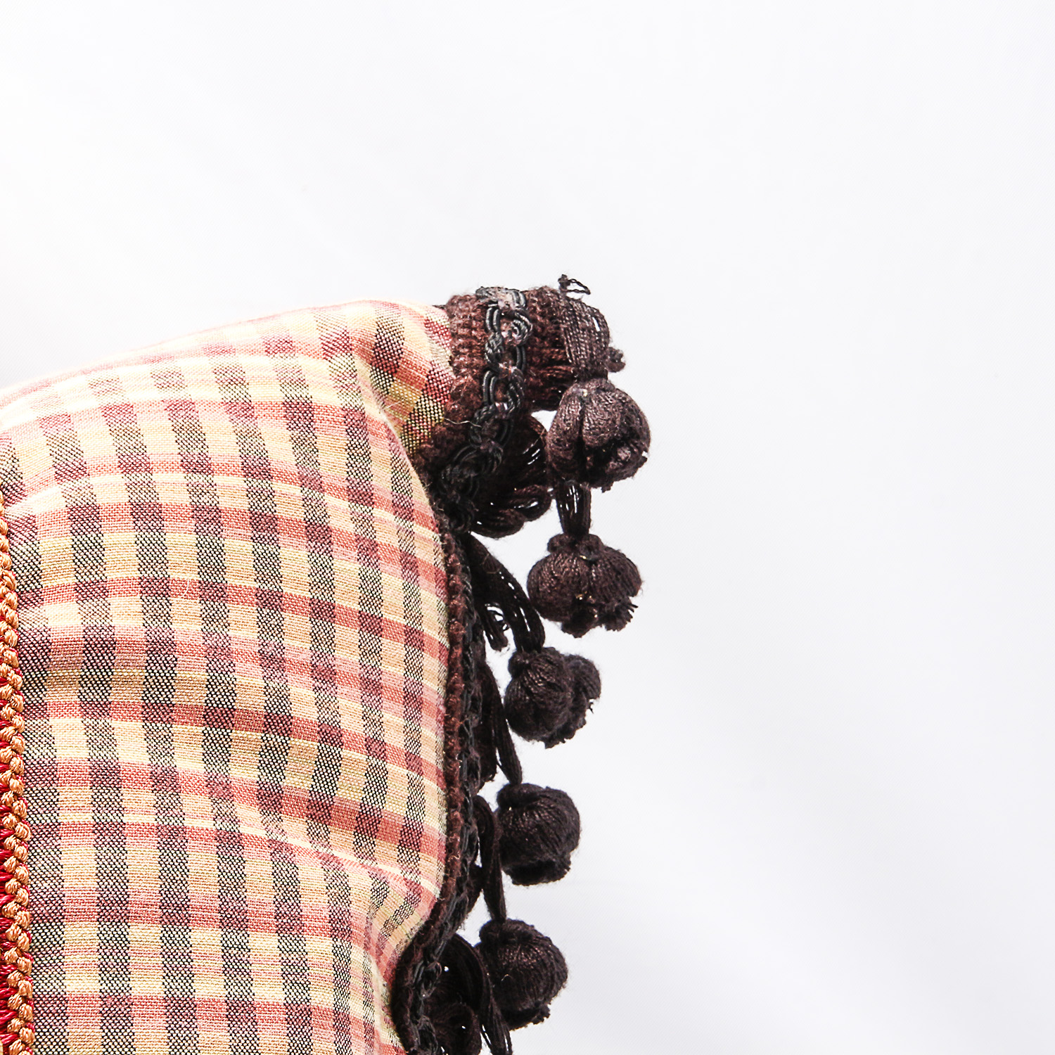 Collection of Decorative Pillows and Office Decor