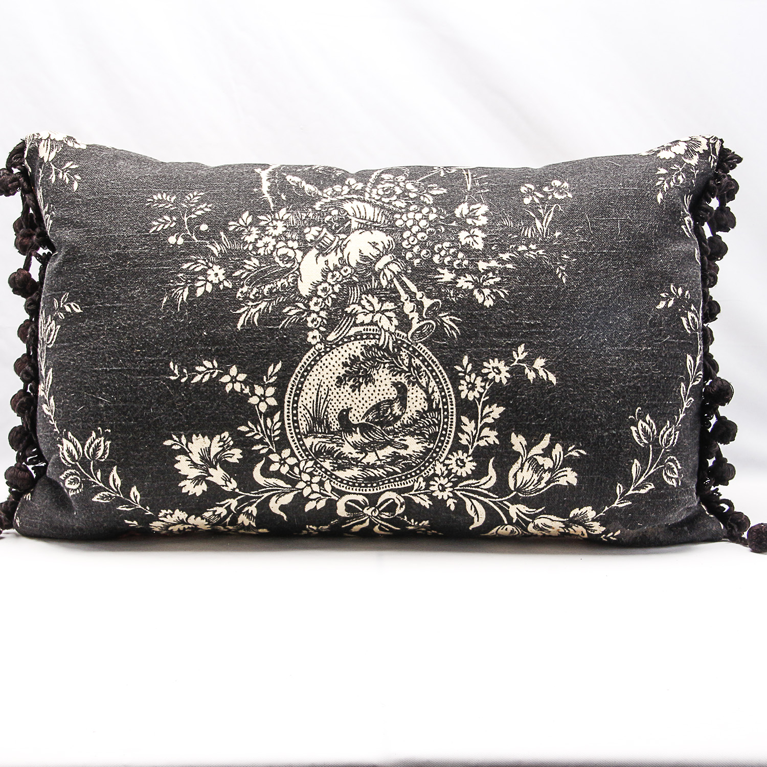 Collection of Decorative Pillows and Office Decor