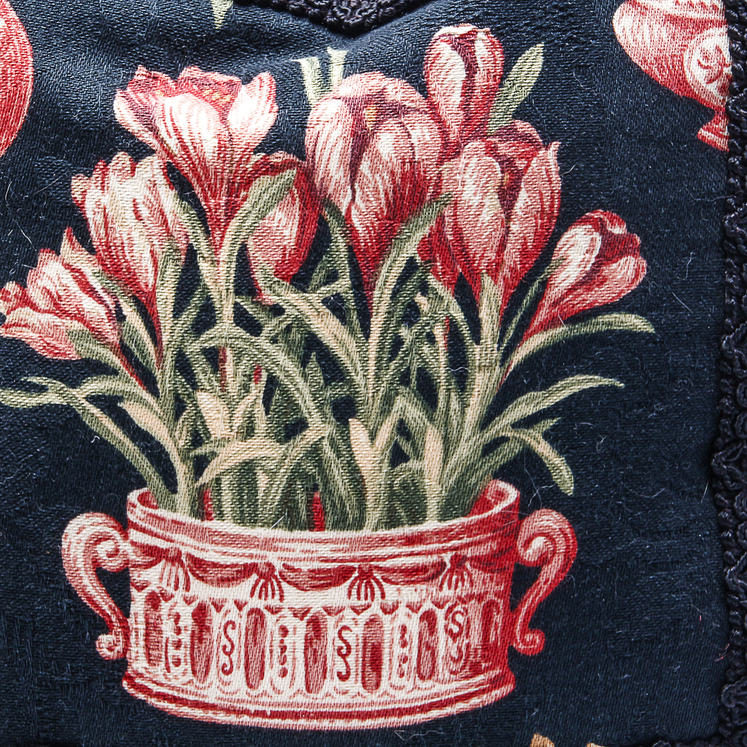 Collection of Decorative Pillows and Office Decor