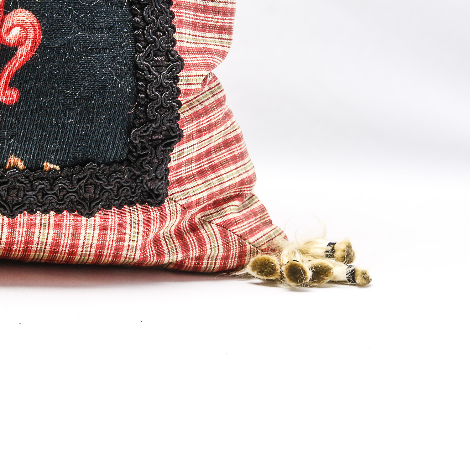 Collection of Decorative Pillows and Office Decor