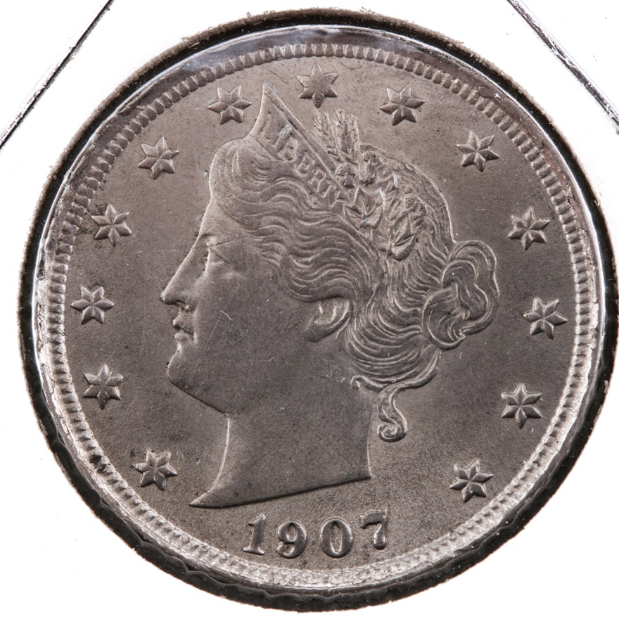 1907 Liberty Head "V" nickel