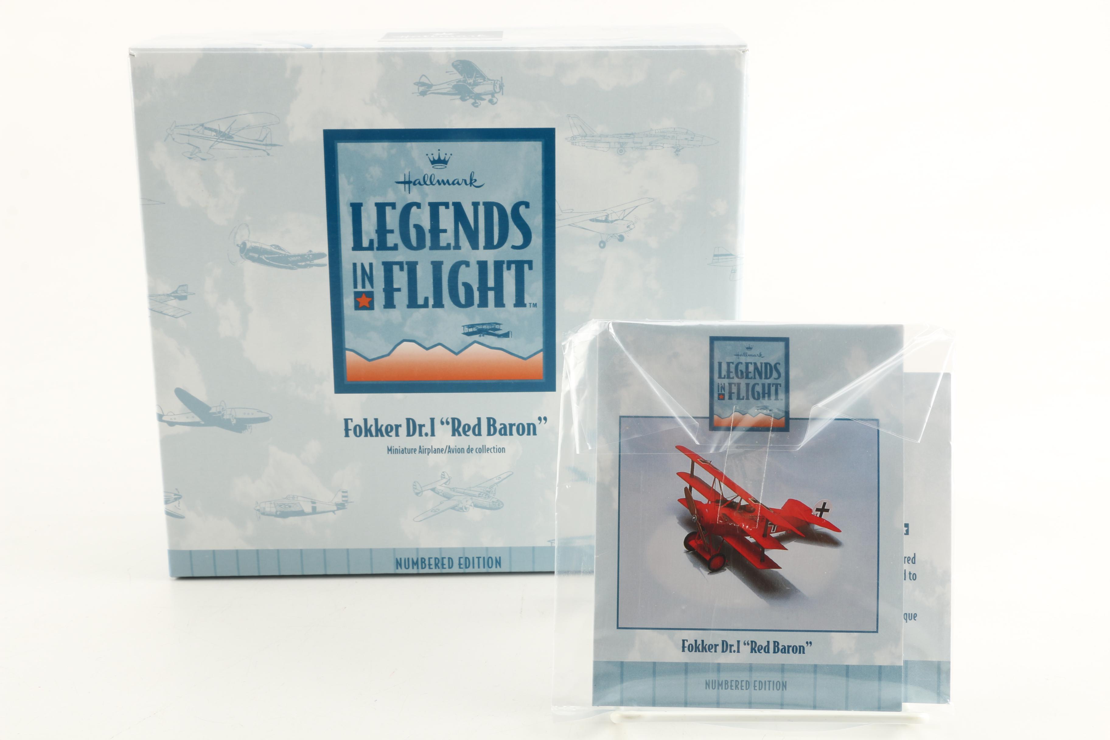 Hallmark "Legends in Flight" Airplane Replicas