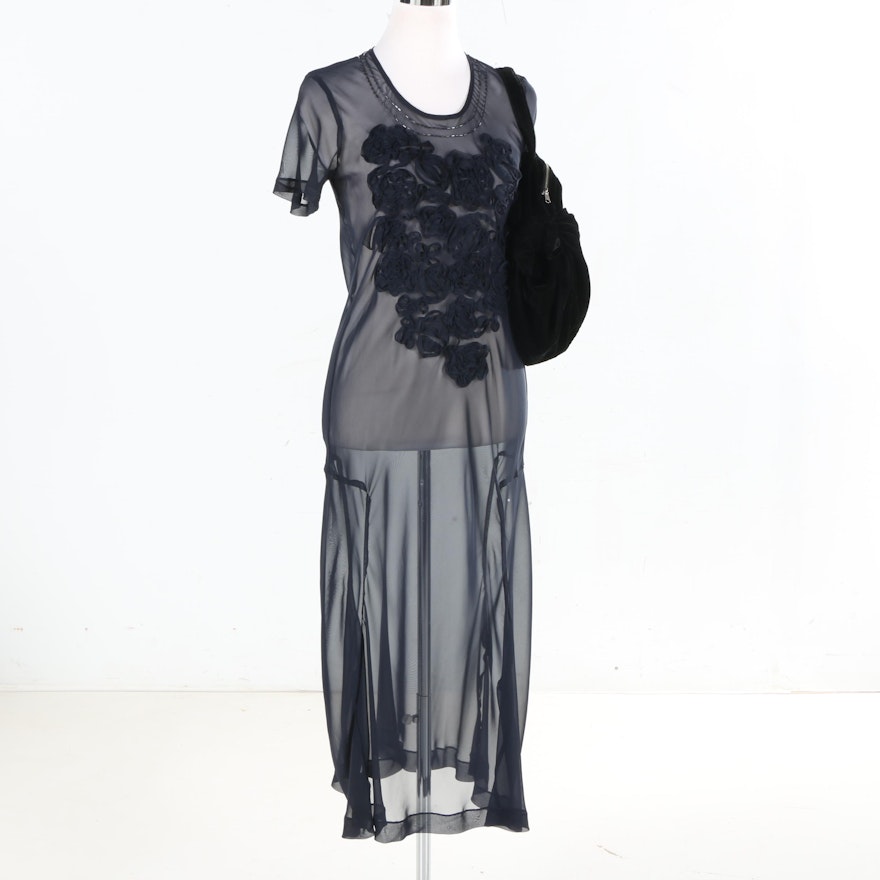 Comme des Garçons Dress and Handbag