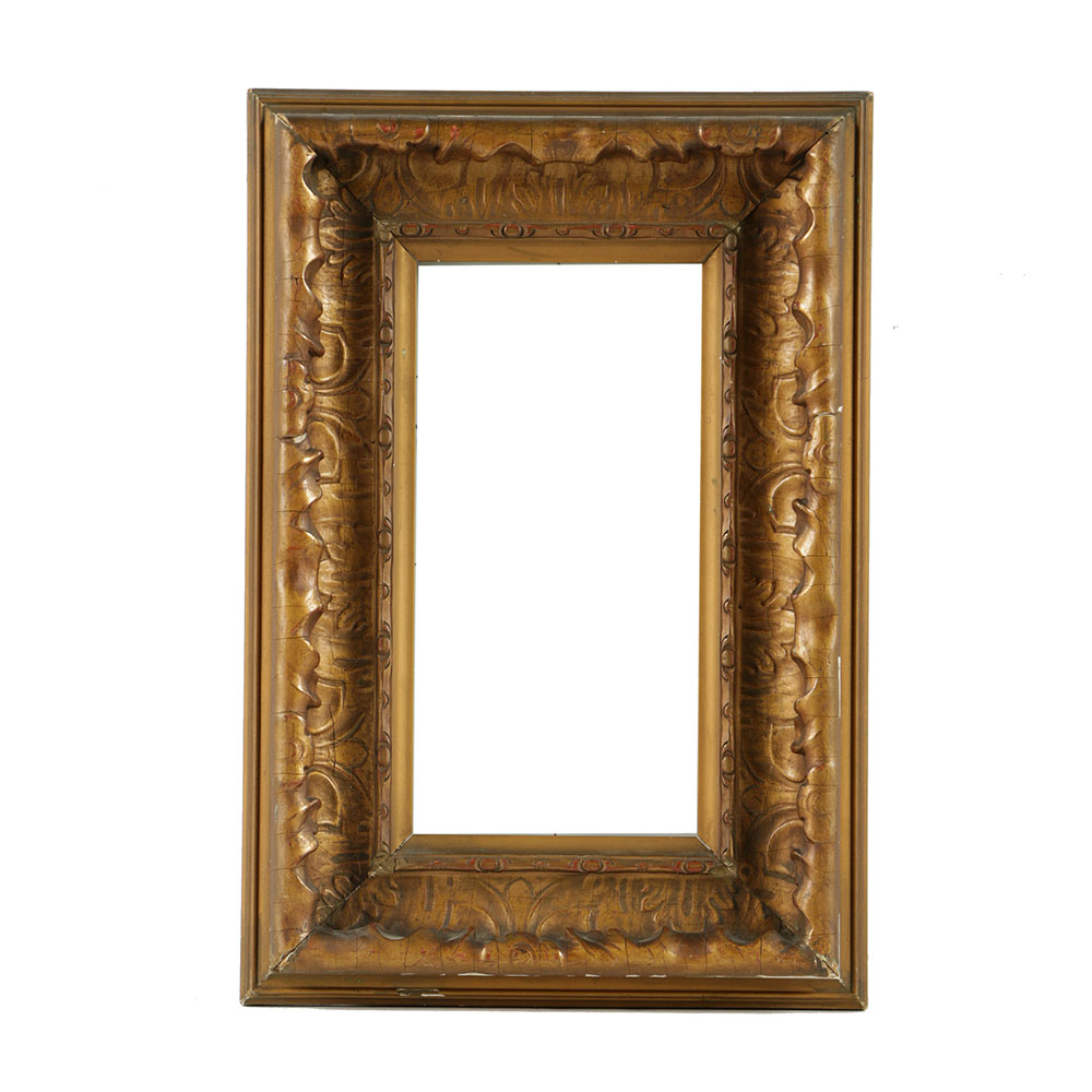 19th-Century Louis XIII Style Gilt and Gesso Frame