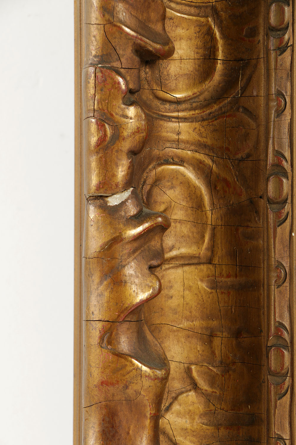 19th-Century Louis XIII Style Gilt and Gesso Frame