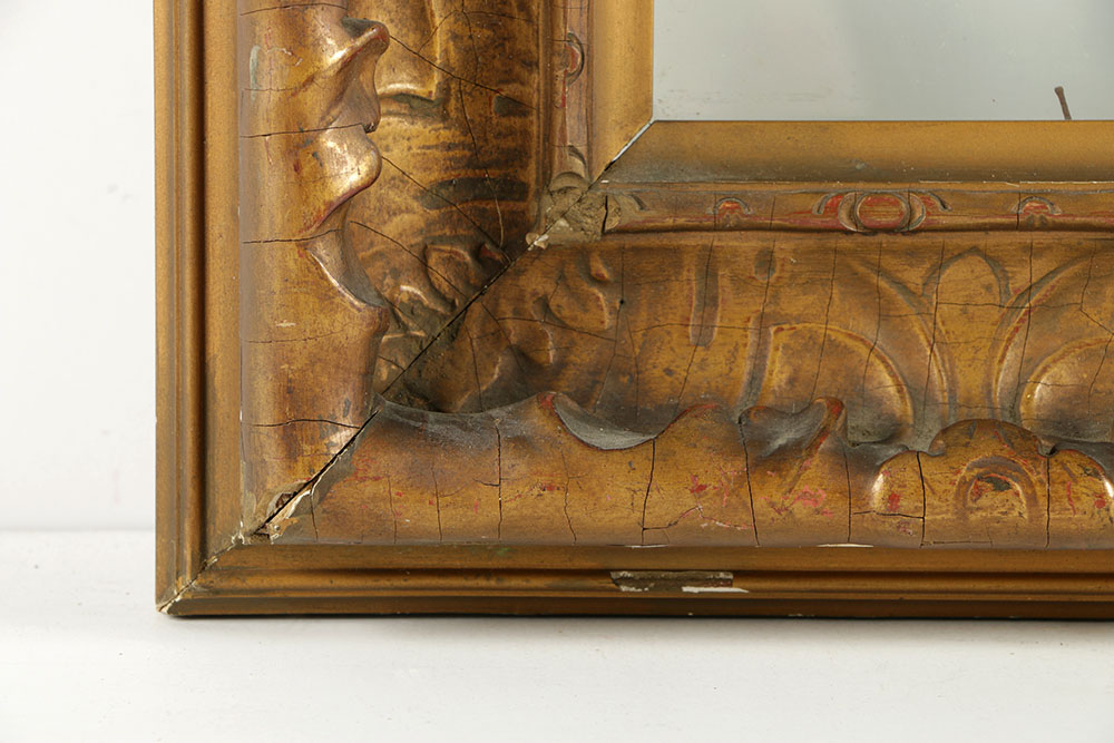 19th-Century Louis XIII Style Gilt and Gesso Frame