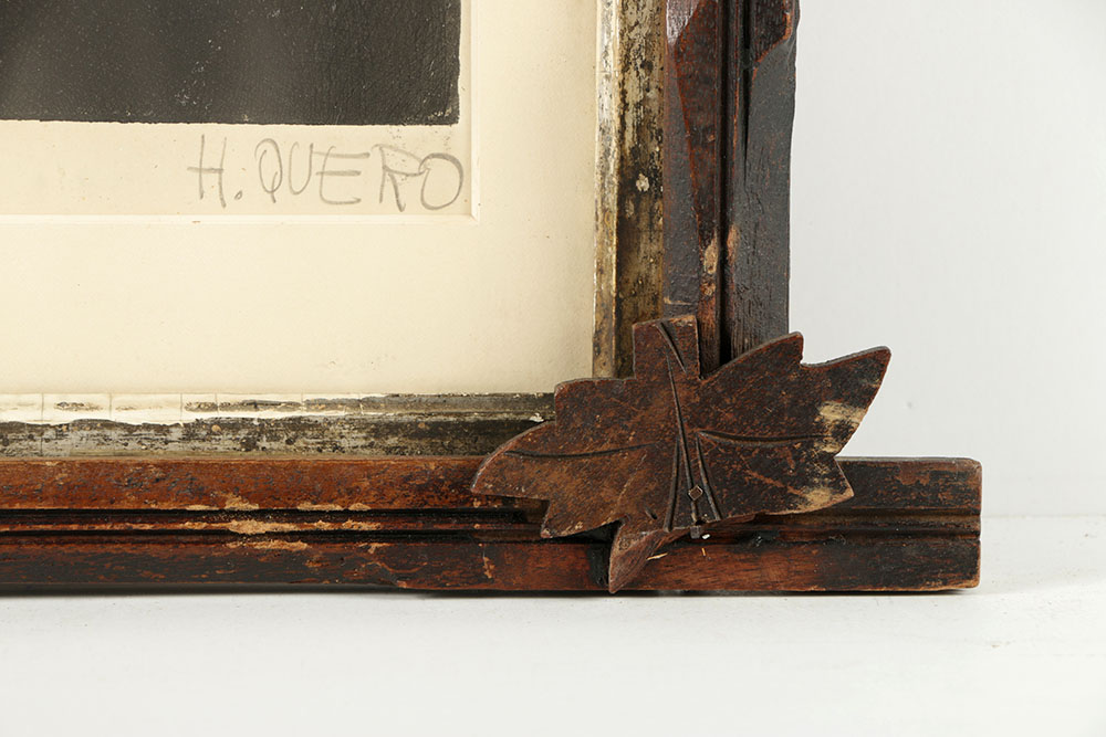 José Hernandez Quero Etching with Aquatint on Paper "Untitled"