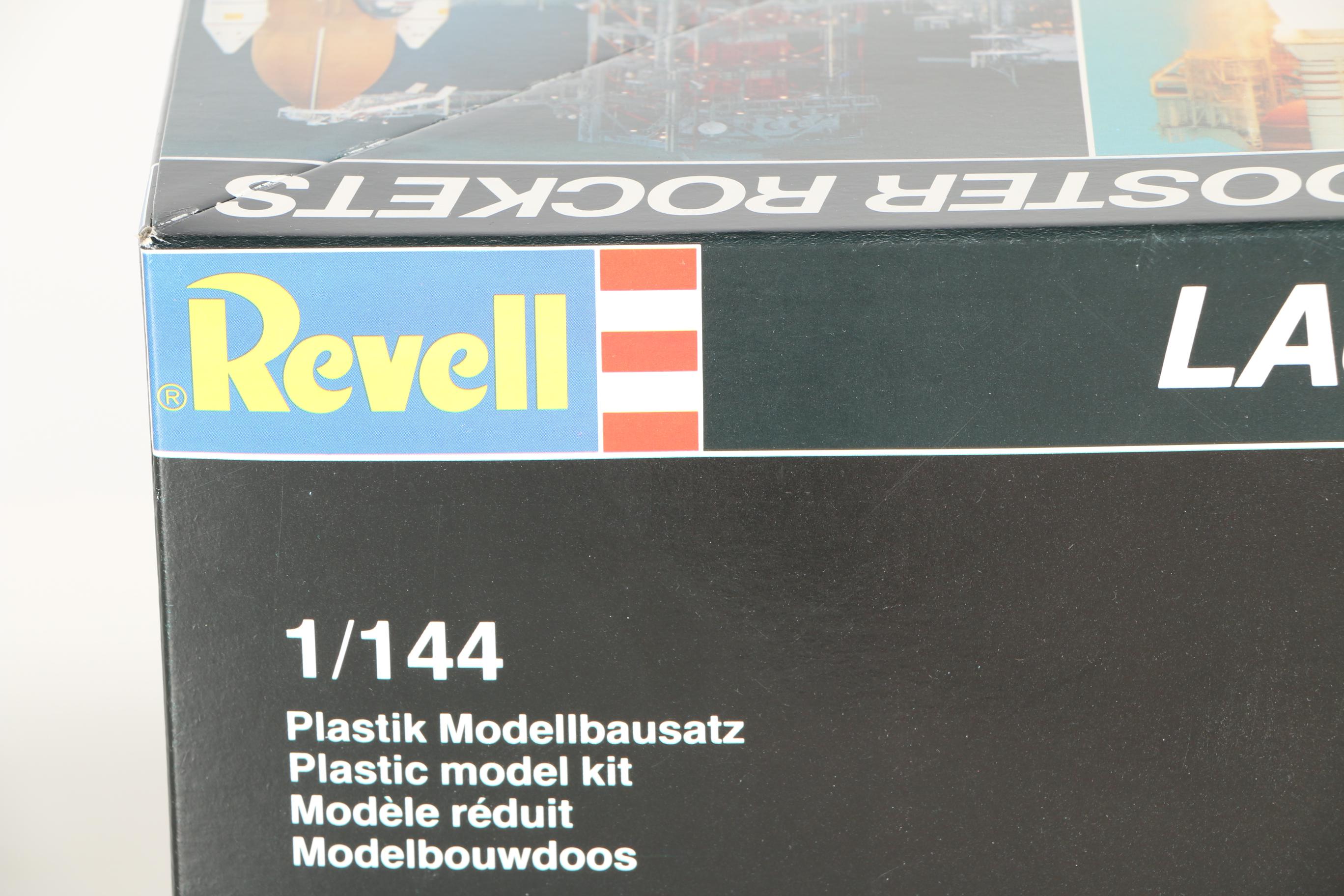 Revell Launch Tower and Space Shuttle Model Kit