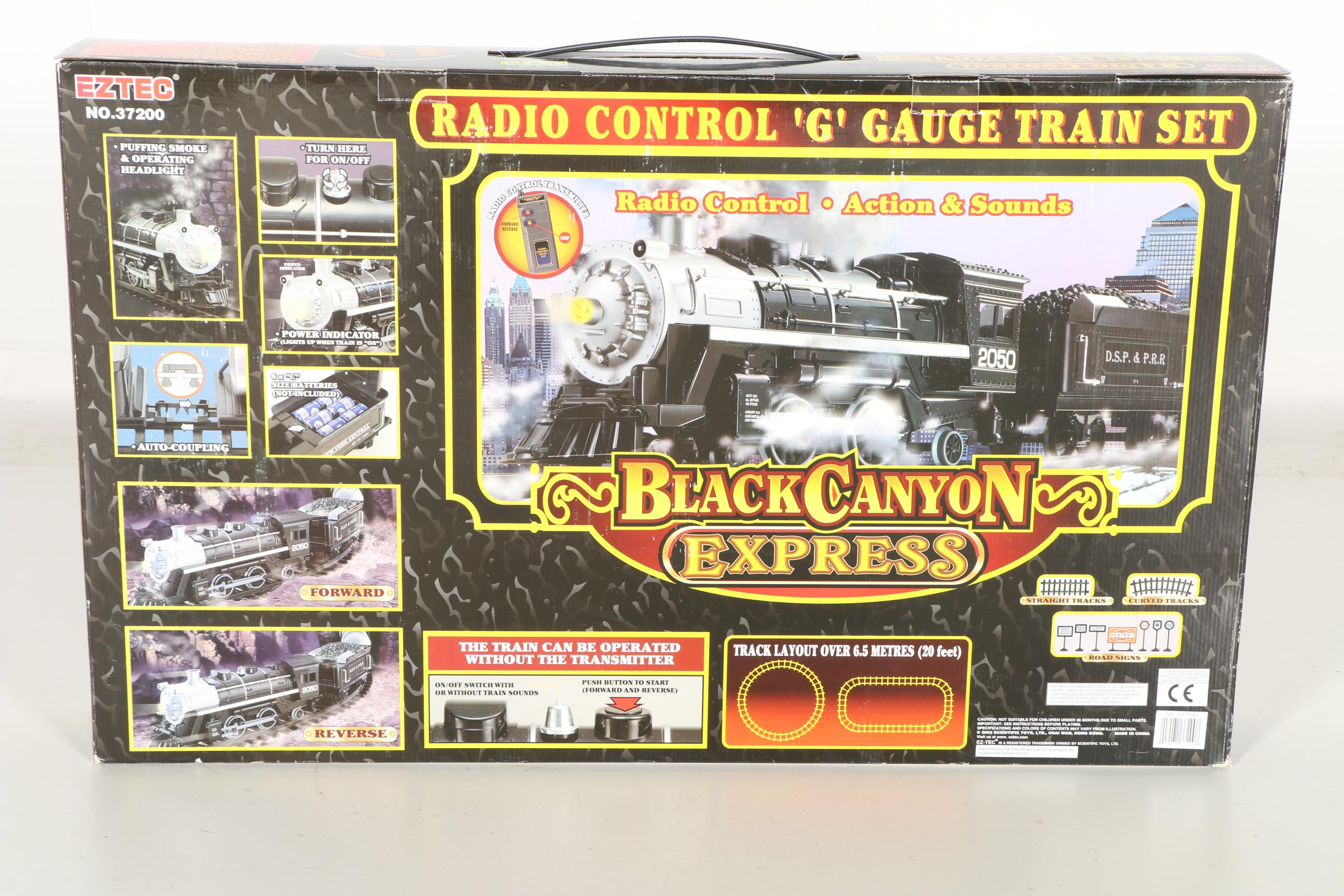 Eztec Black Canyon Express Radio Control Train Set