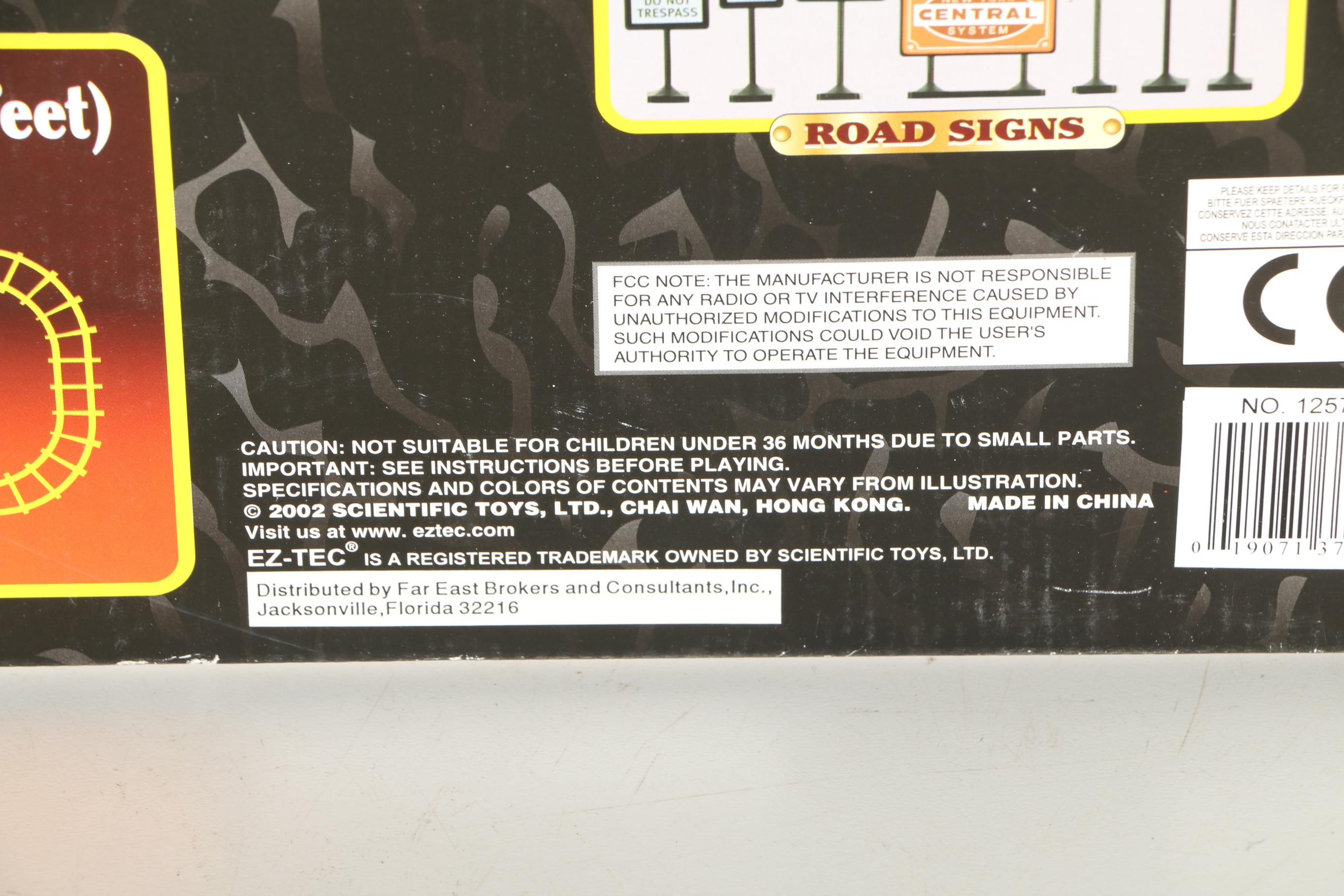 Eztec Black Canyon Express Radio Control Train Set