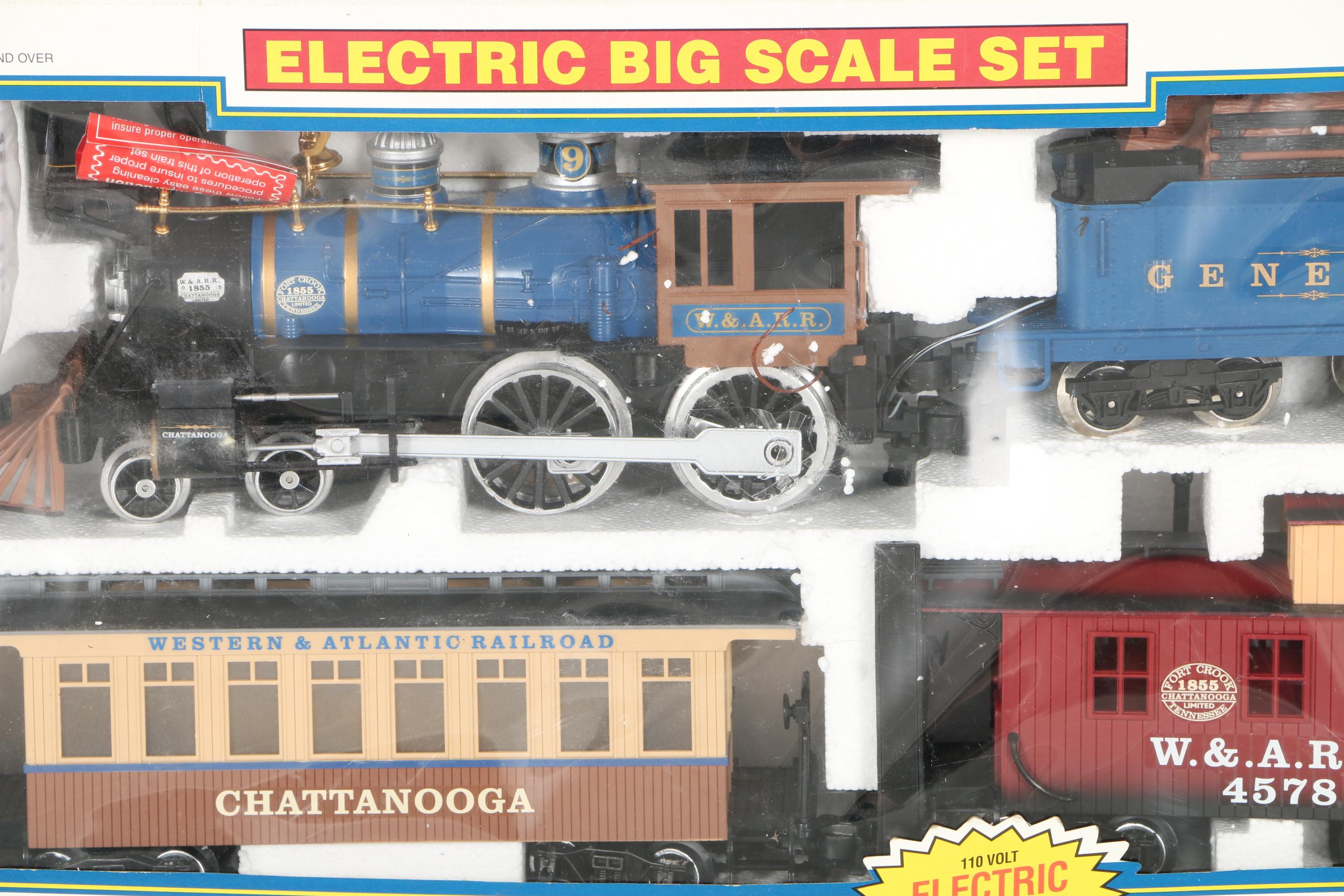 Electric Big Scale Toy Train Set by New Bright