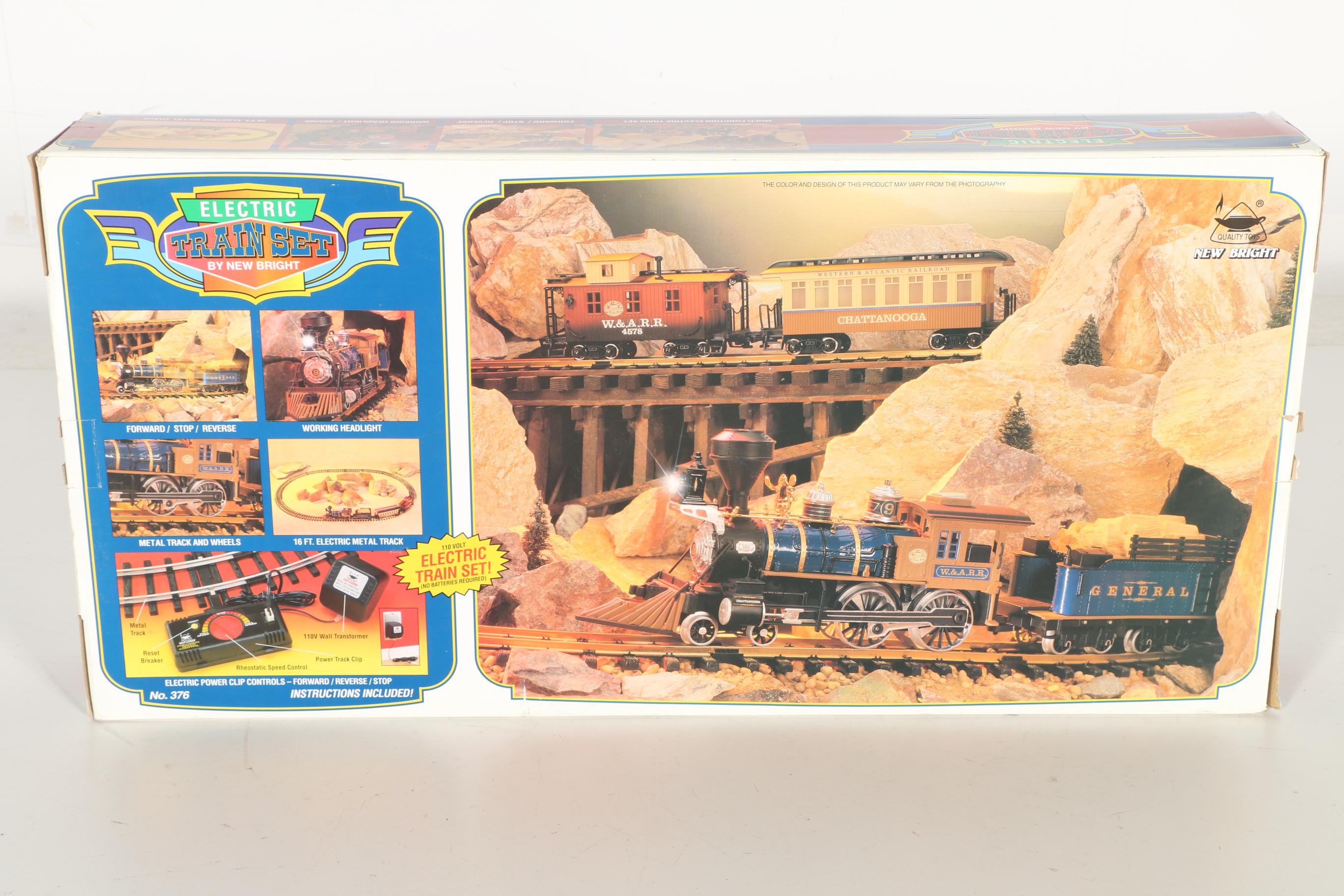 Electric Big Scale Toy Train Set by New Bright
