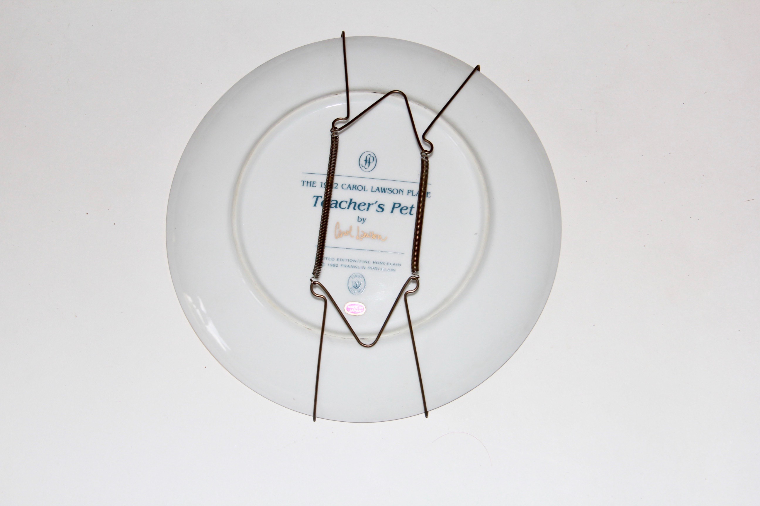 Trio of Carol Lawson Decorative Plates