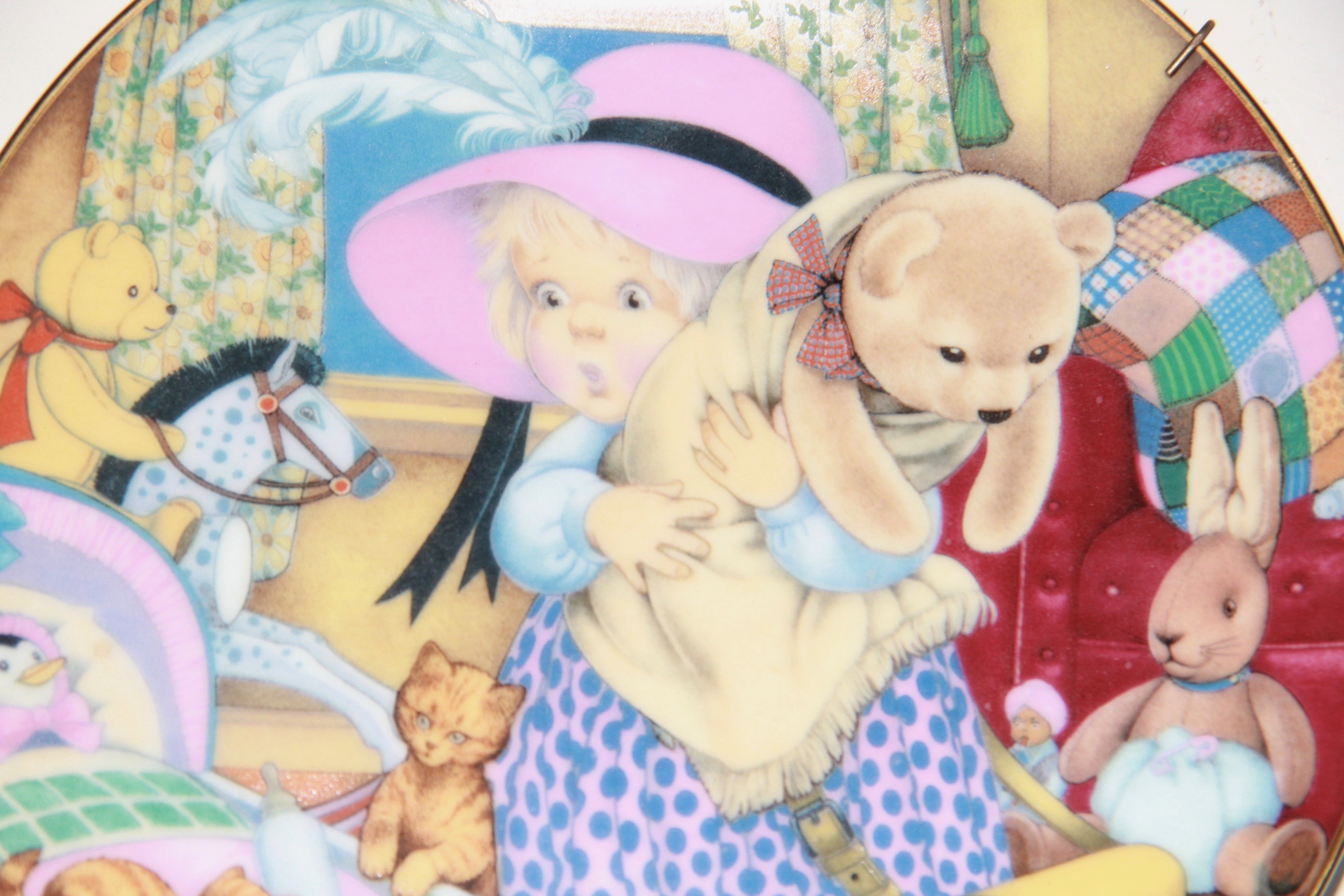 Trio of Carol Lawson Decorative Plates