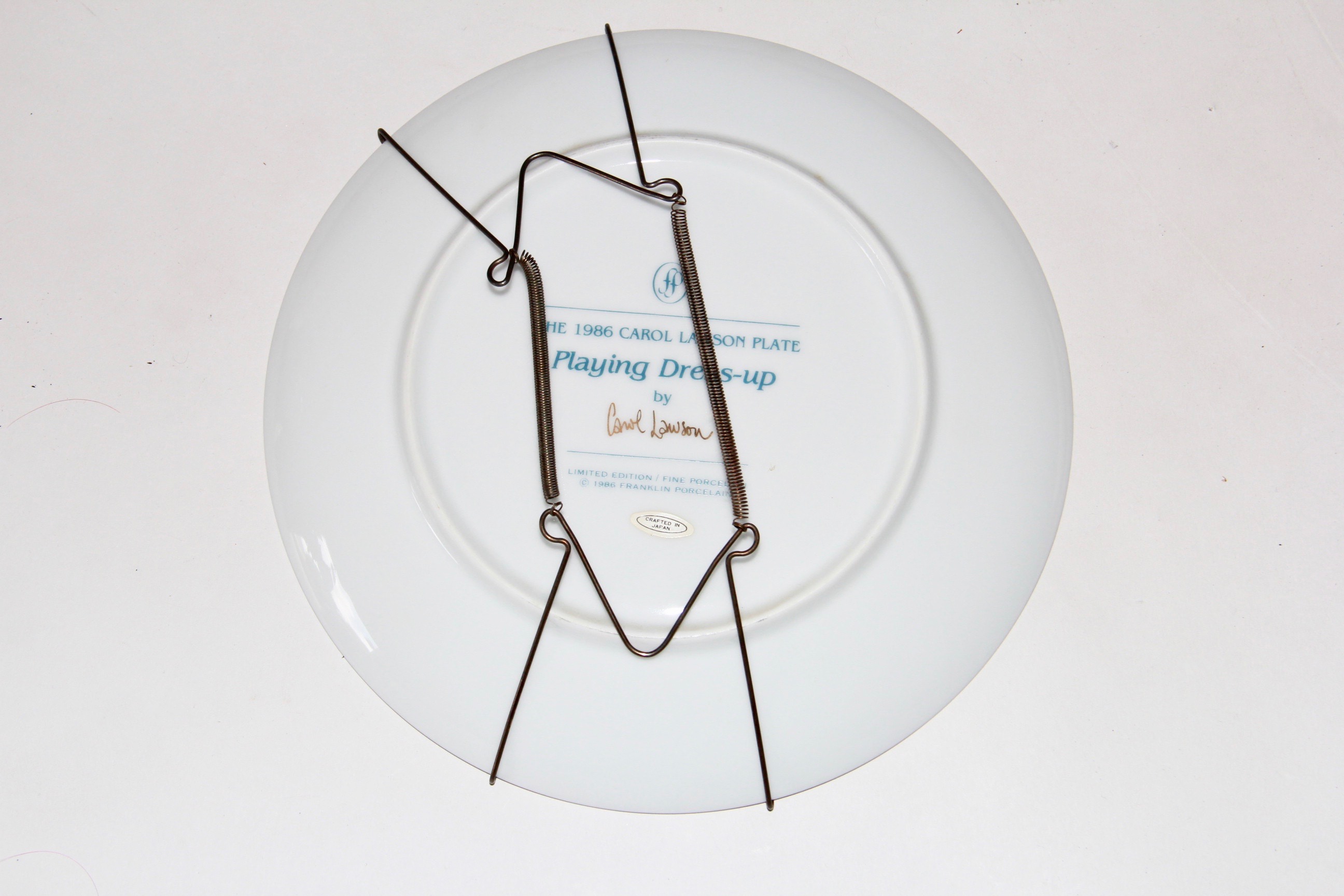 Trio of Carol Lawson Decorative Plates