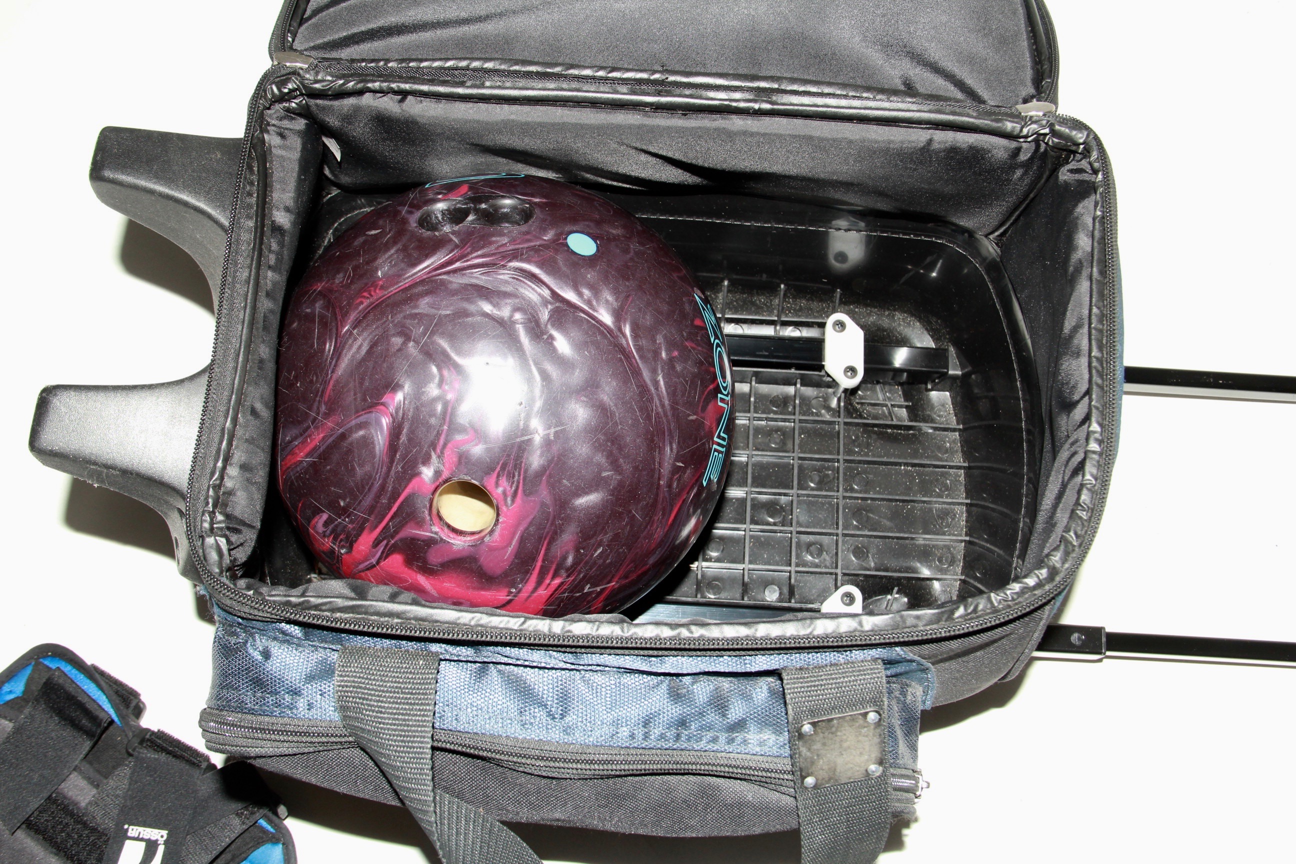 Bowling Ball and Bowling Accessories Including Brunswick