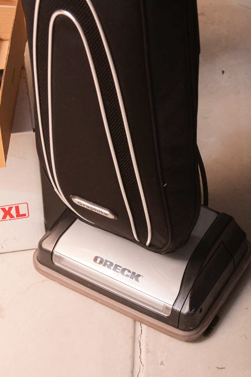 Oreck Upright Vacuum Cleaner with Accessory Vacuum Cleaner