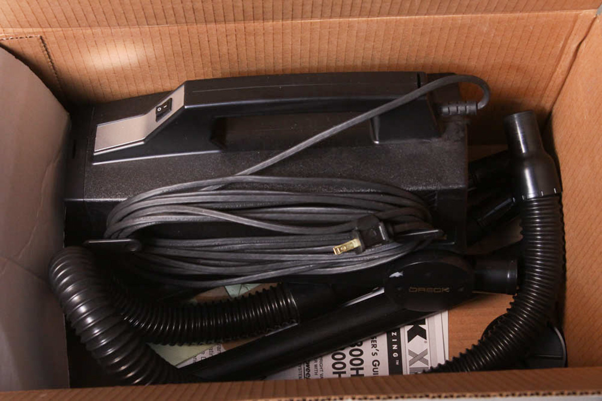 Oreck Upright Vacuum Cleaner with Accessory Vacuum Cleaner