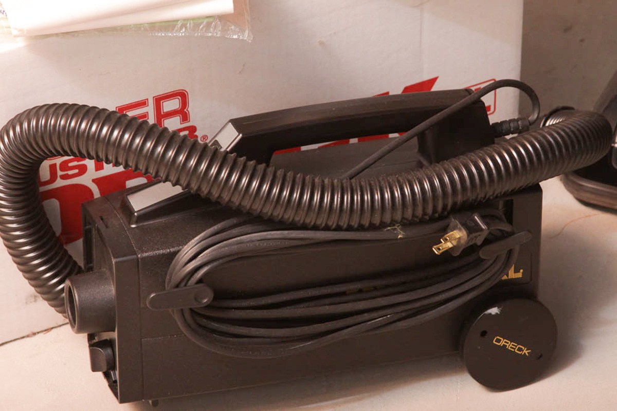 Oreck Upright Vacuum Cleaner with Accessory Vacuum Cleaner