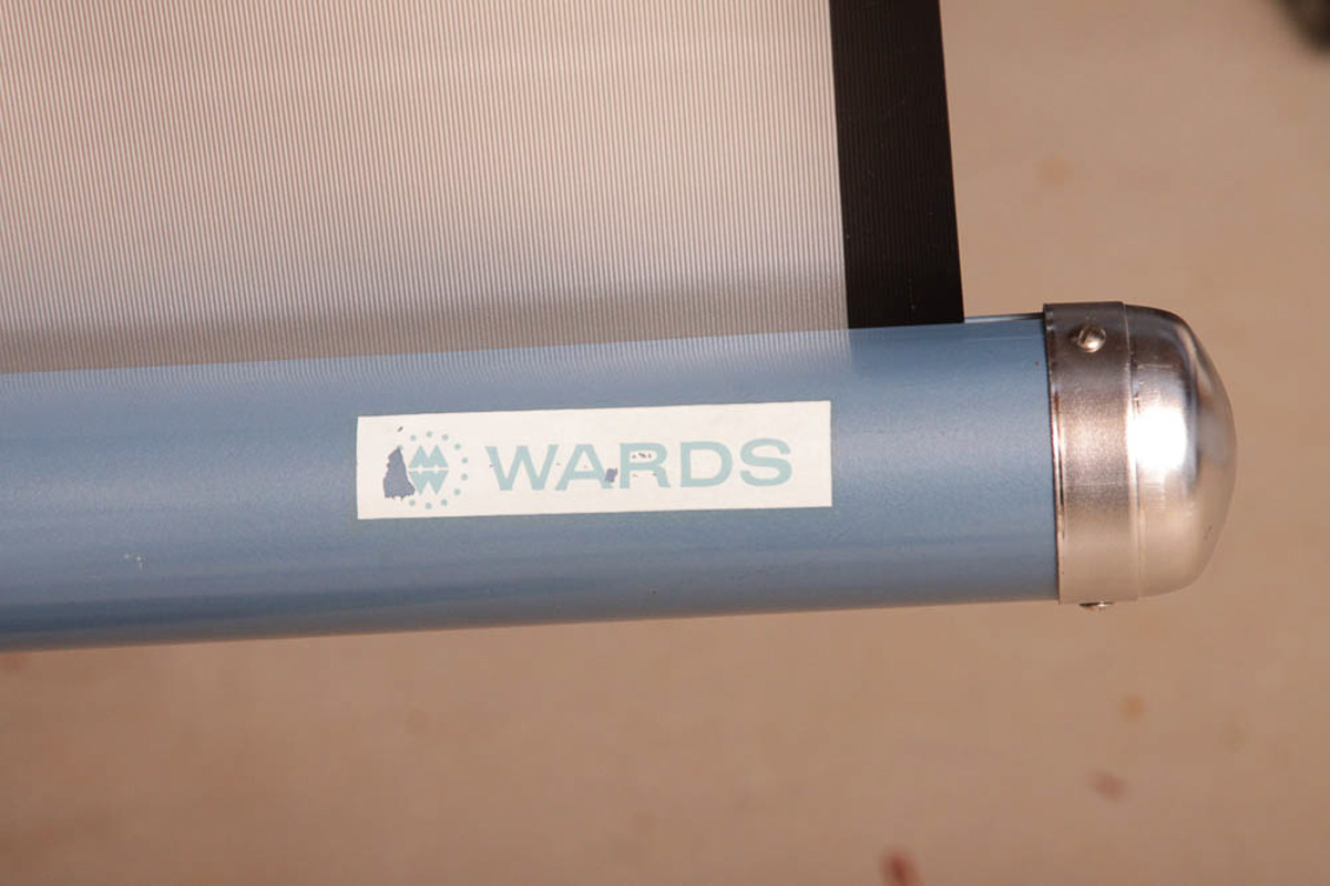 Ward's Projector, Slide Viewer and Folding Projector Screen