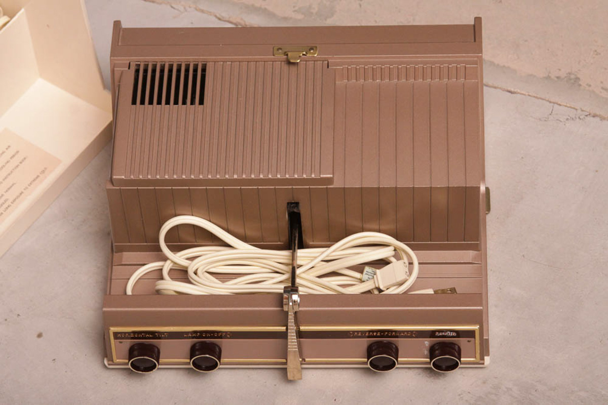 Ward's Projector, Slide Viewer and Folding Projector Screen