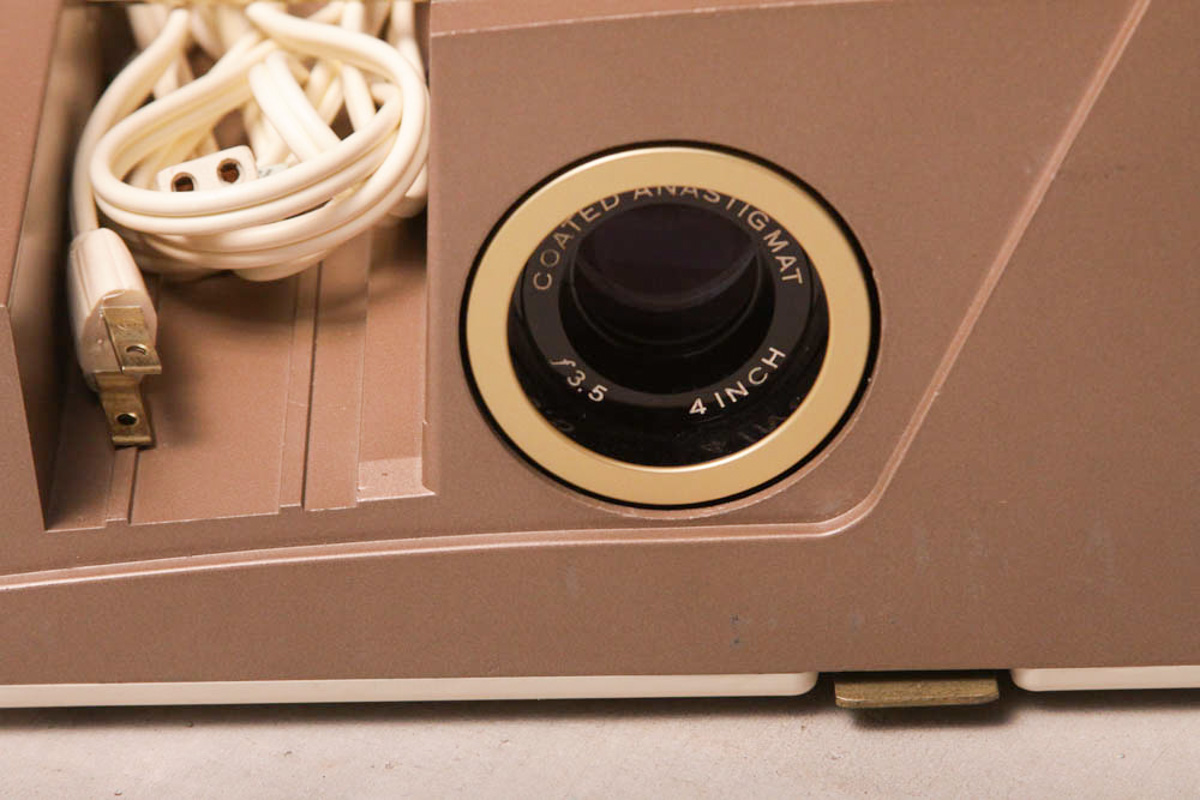 Ward's Projector, Slide Viewer and Folding Projector Screen