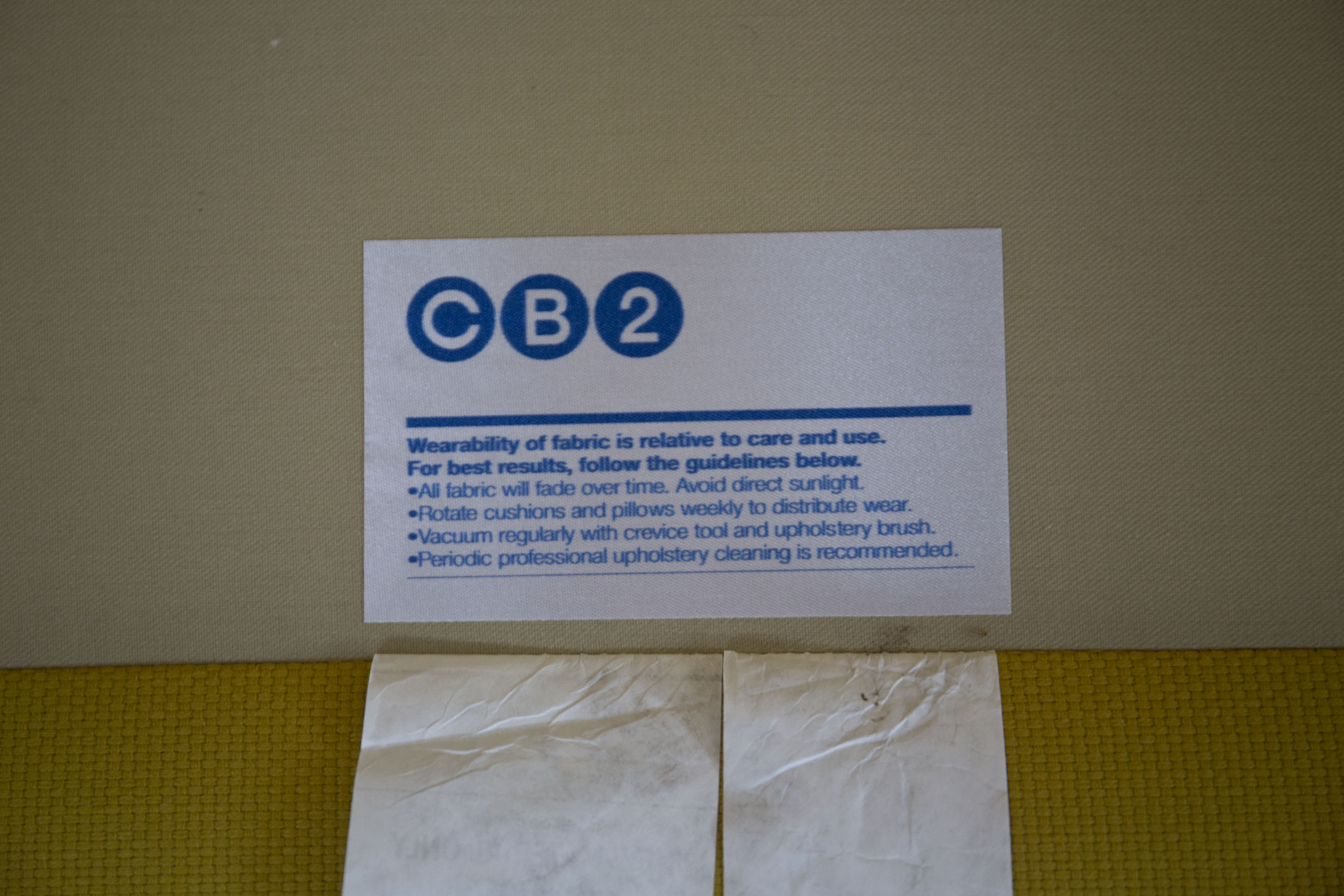 Contemporary Modernist Style "Parlour" Sofa by CB2