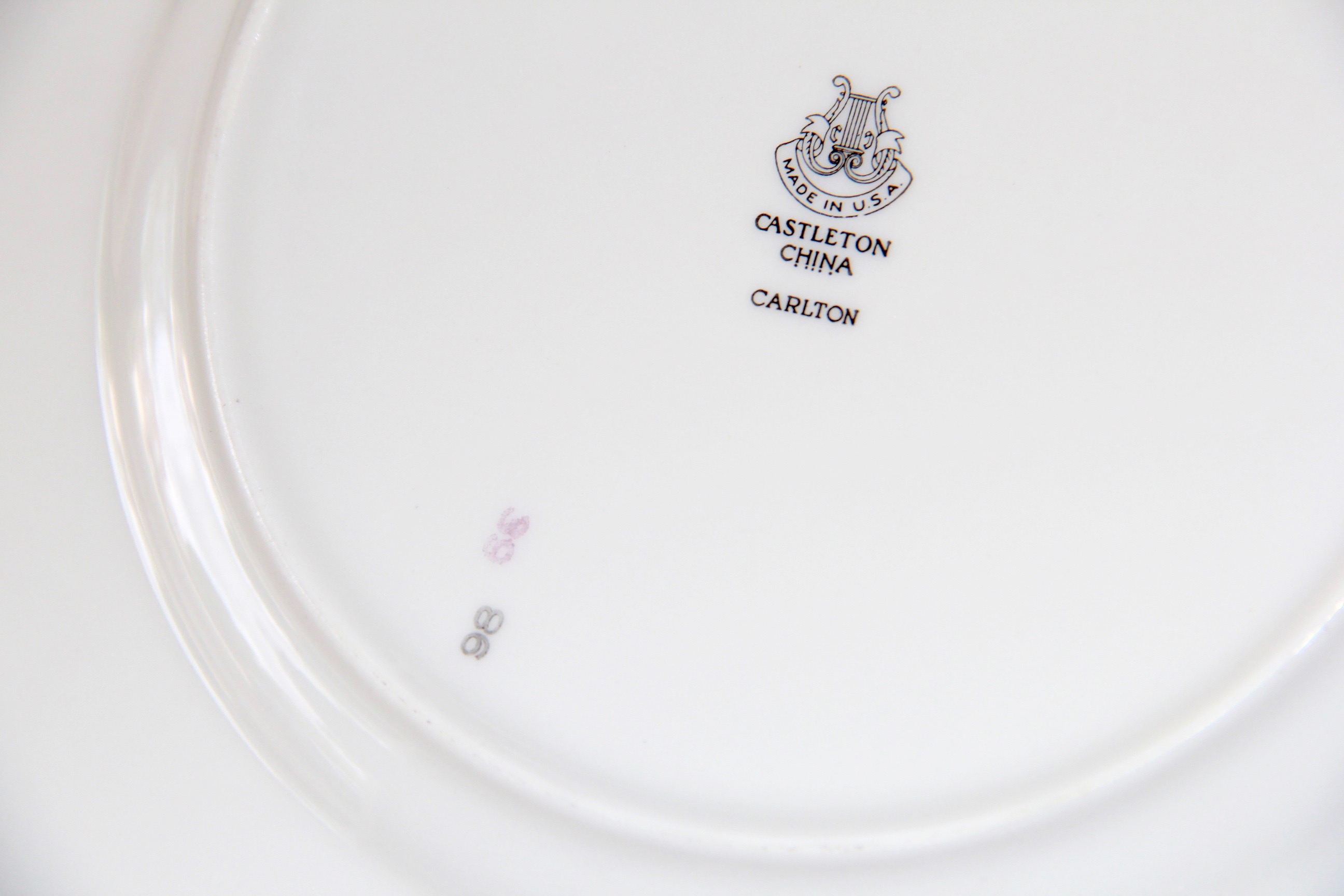 Castleton China "Carlton" Dishes