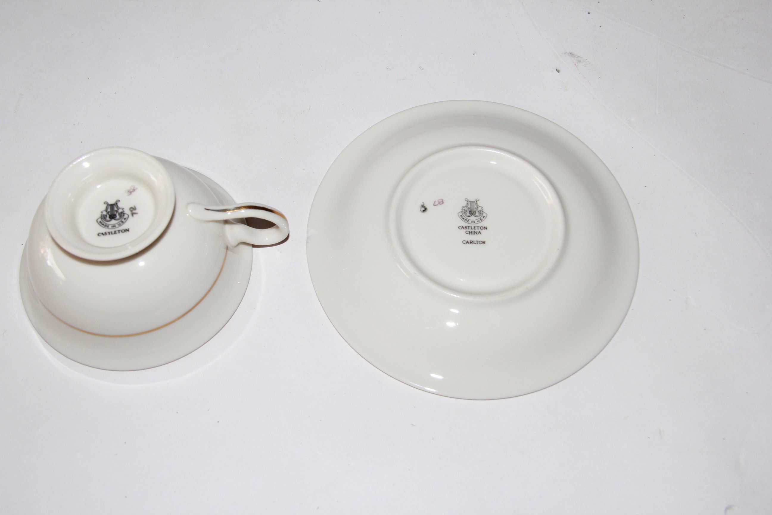 Castleton China "Carlton" Dishes