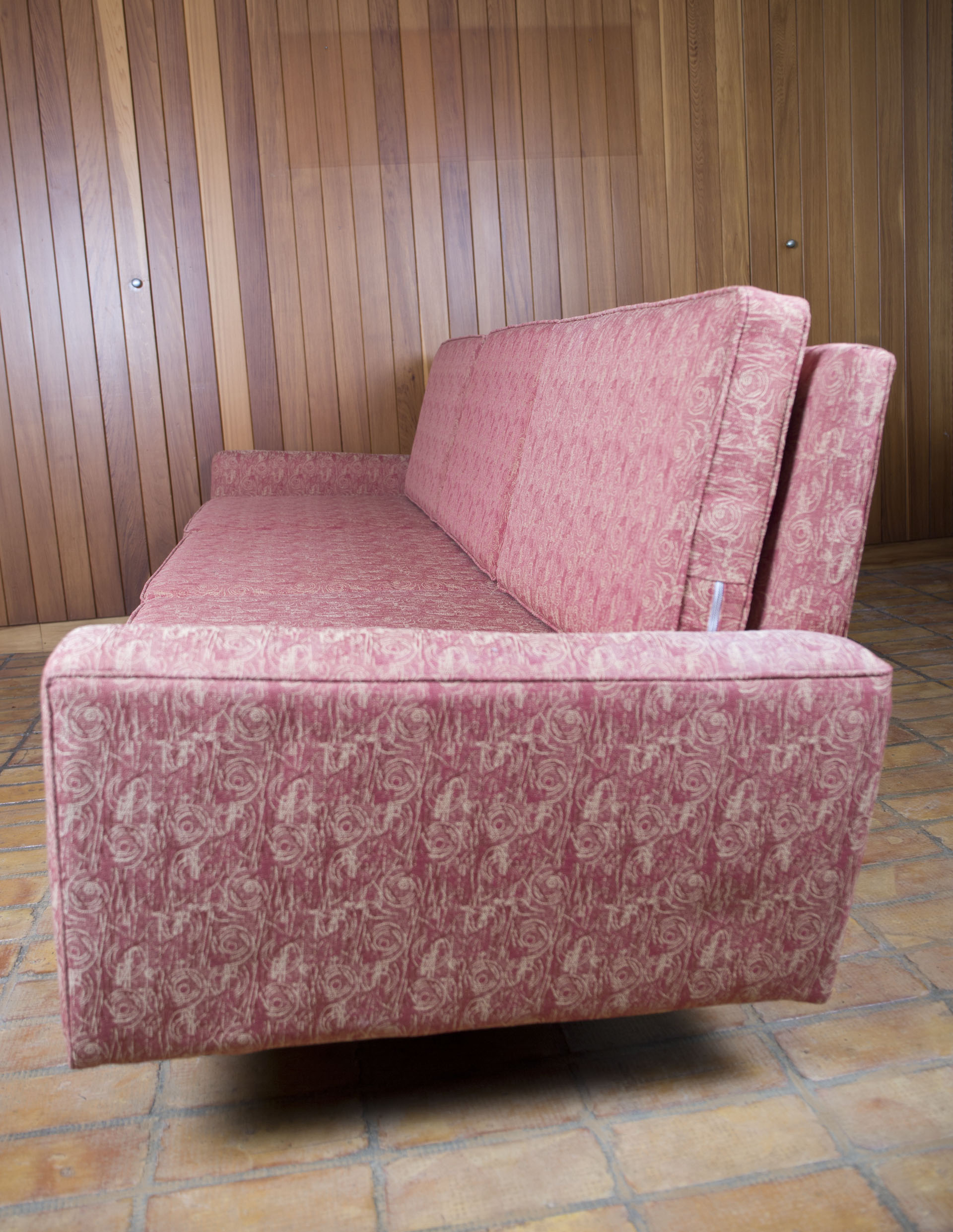 Modernist Style Three-Seat Sofa