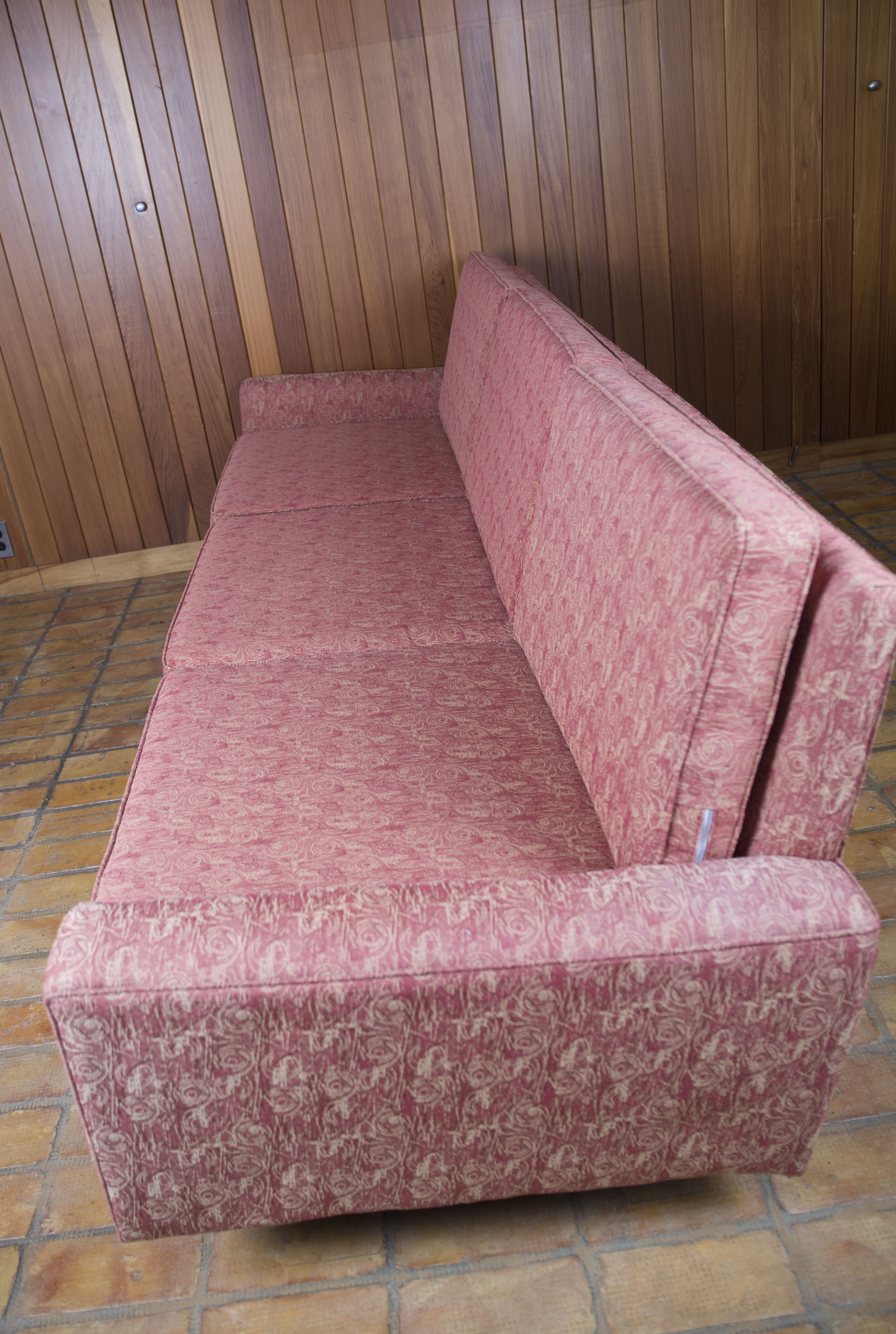 Modernist Style Three-Seat Sofa