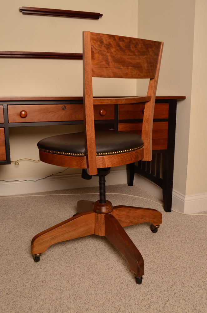 Ethan Allen Shaker Style Desk With Chair