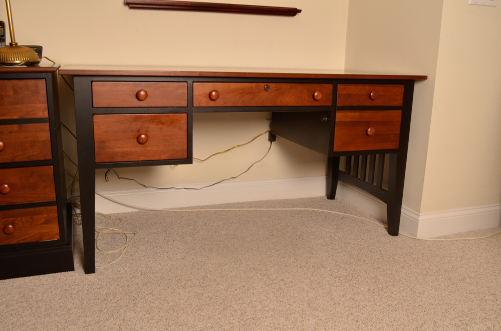 Ethan Allen Shaker Style Desk With Chair