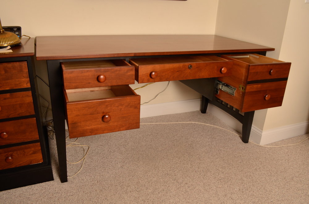 Ethan Allen Shaker Style Desk With Chair