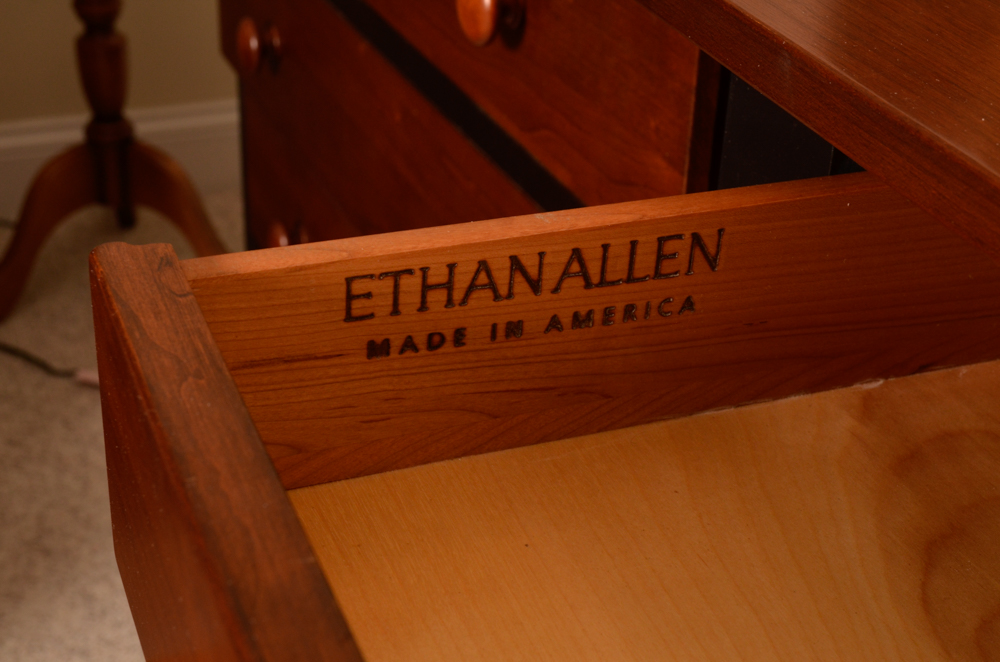 Ethan Allen Shaker Style Desk With Chair