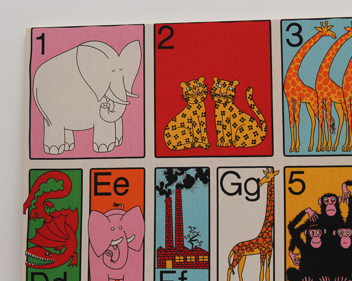 Pair of Vintage Children's Canvases