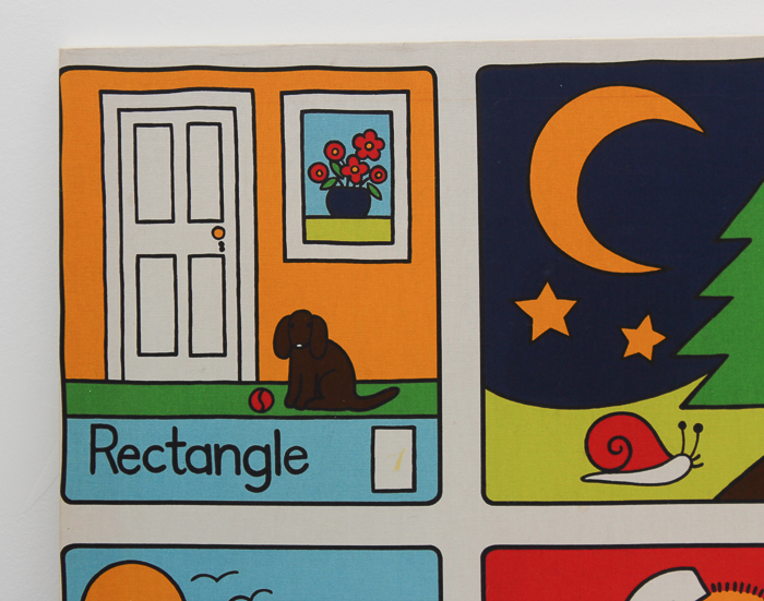 Pair of Vintage Children's Canvases