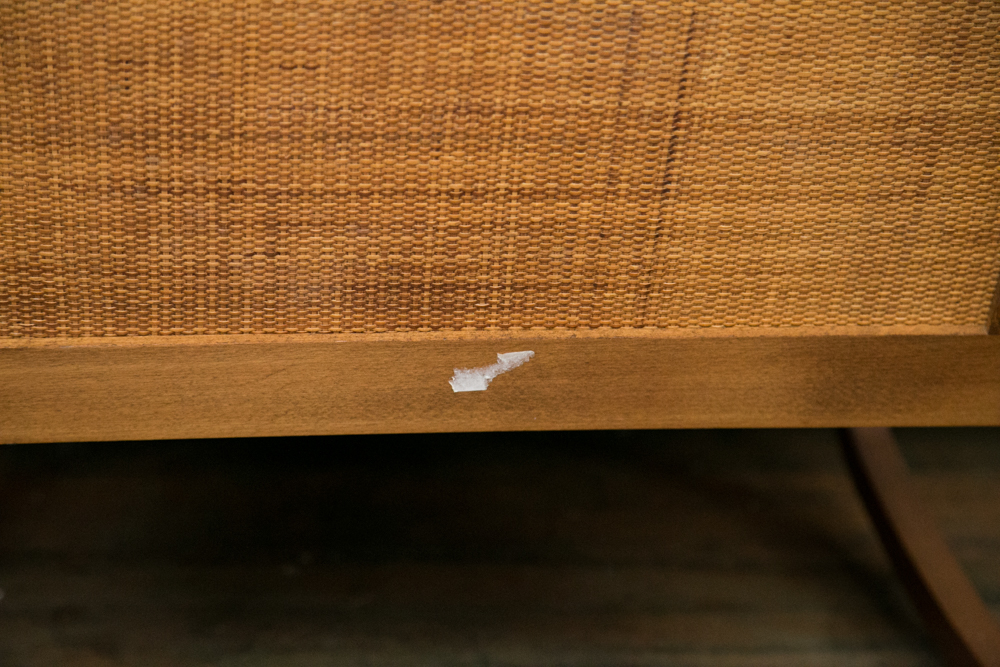 Mid Century Modern Teak Rocking Chair